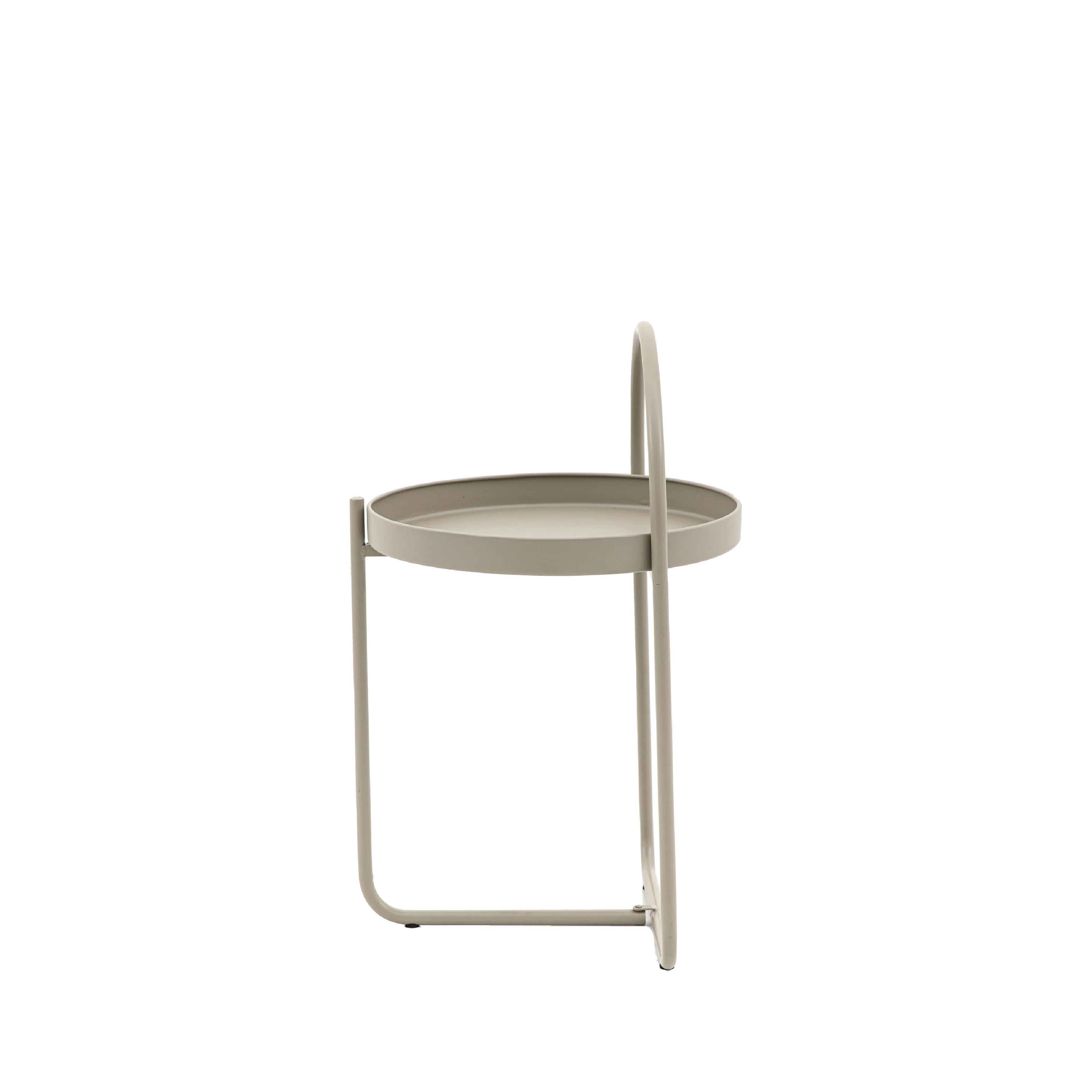 Melbury Handle Side Table | Latte - Image 4