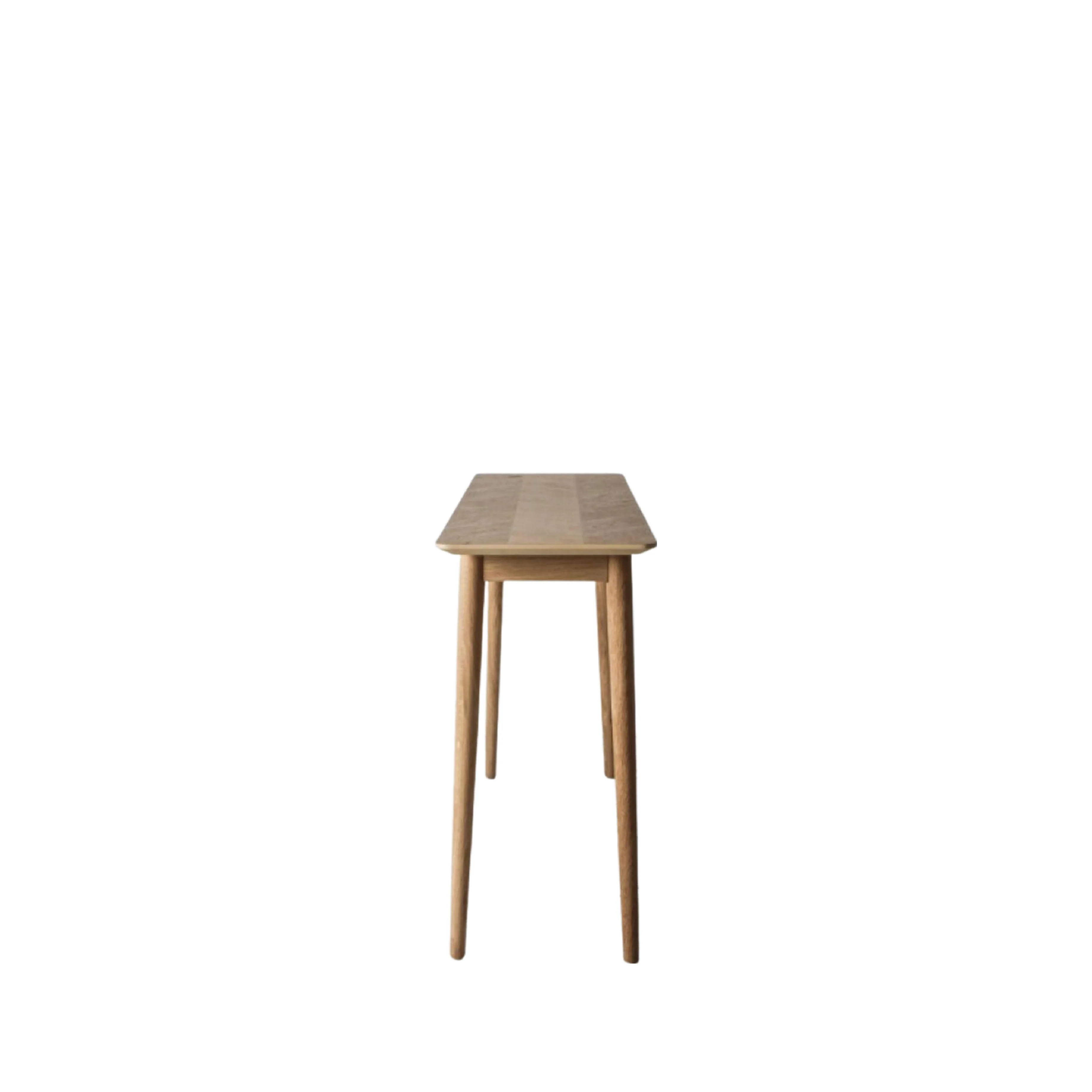 Milano Chevron Console Table | Oak - Image 4