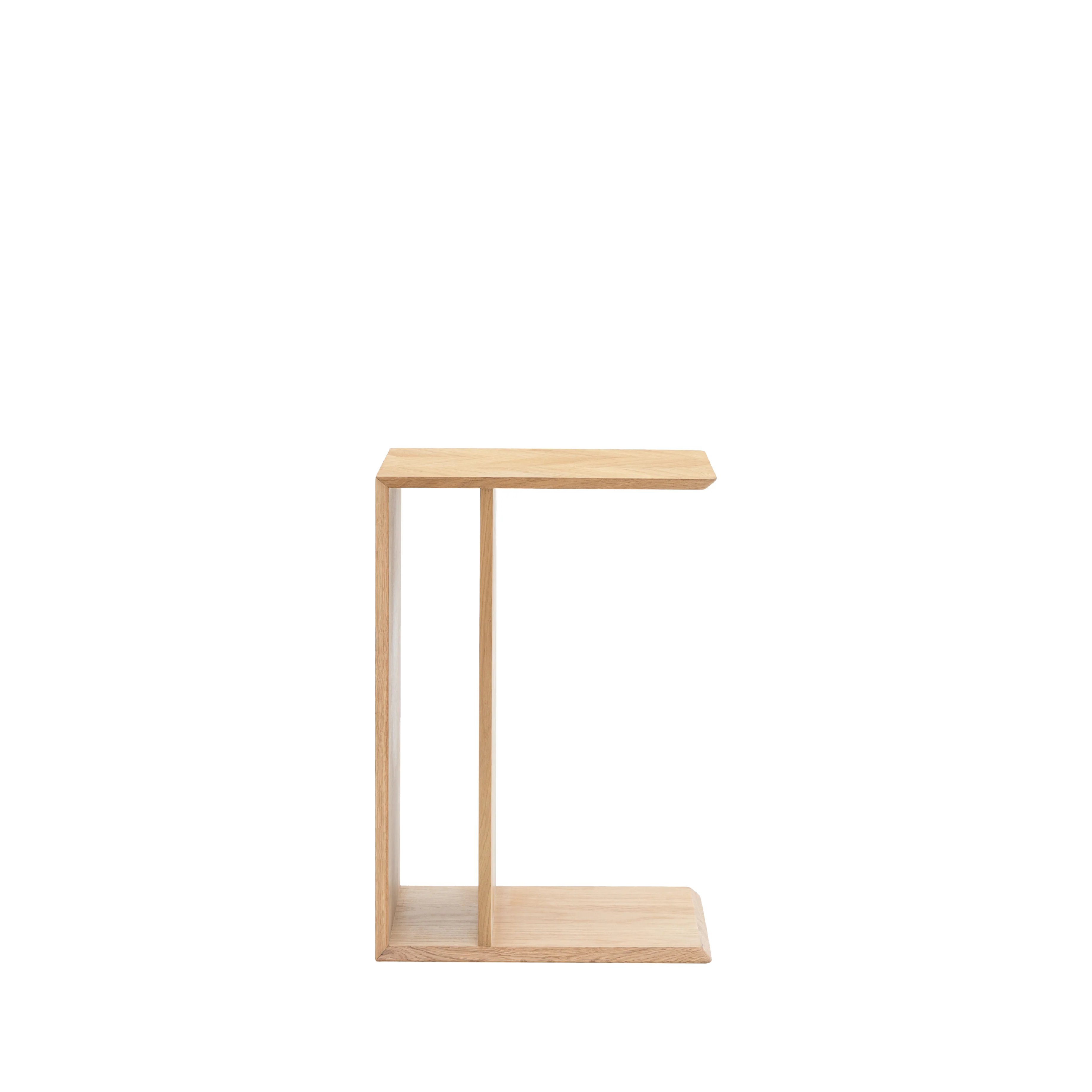 Milano Chevron Supper Table | Oak - Image 3