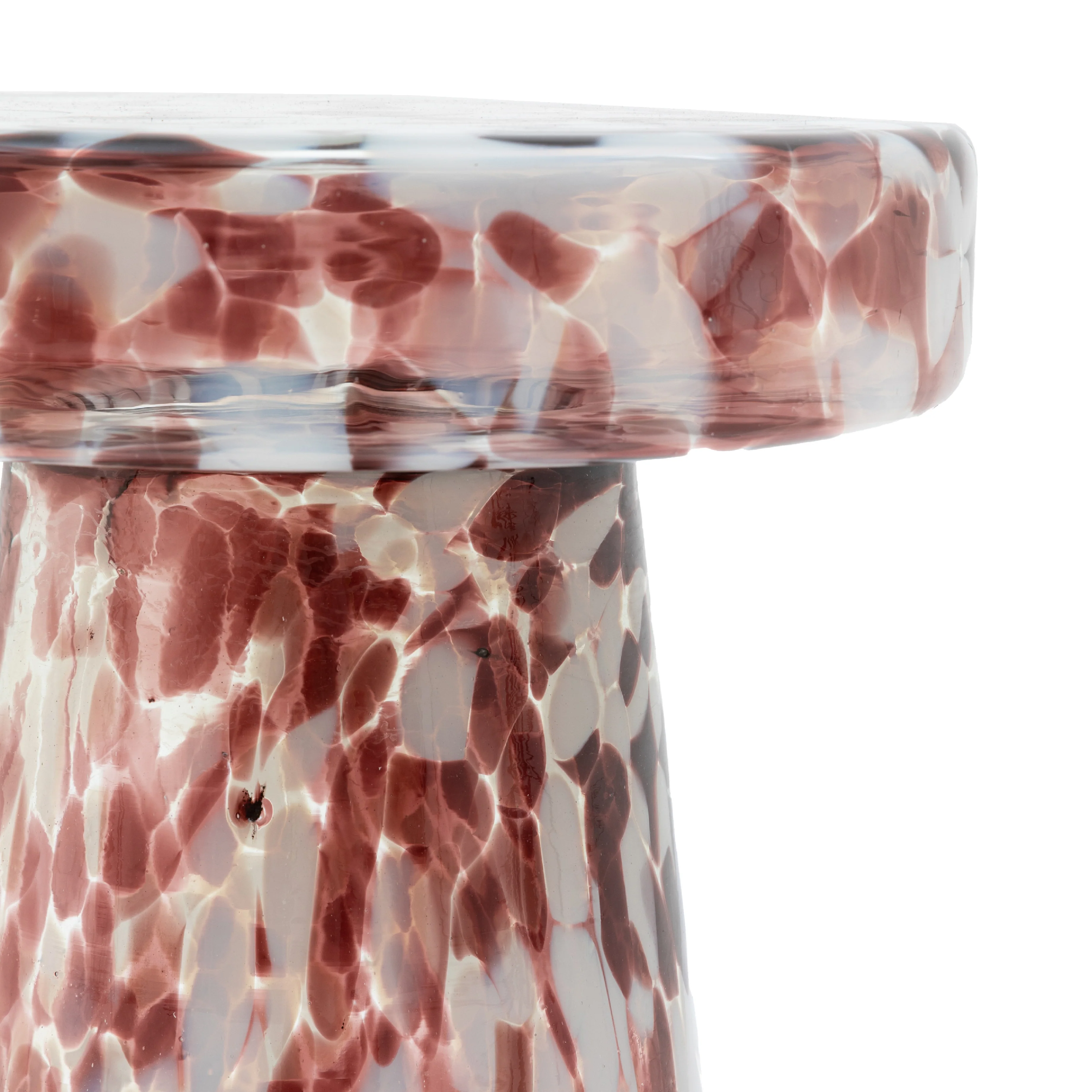 Murano Glass Side Table | Leopard - Image 4