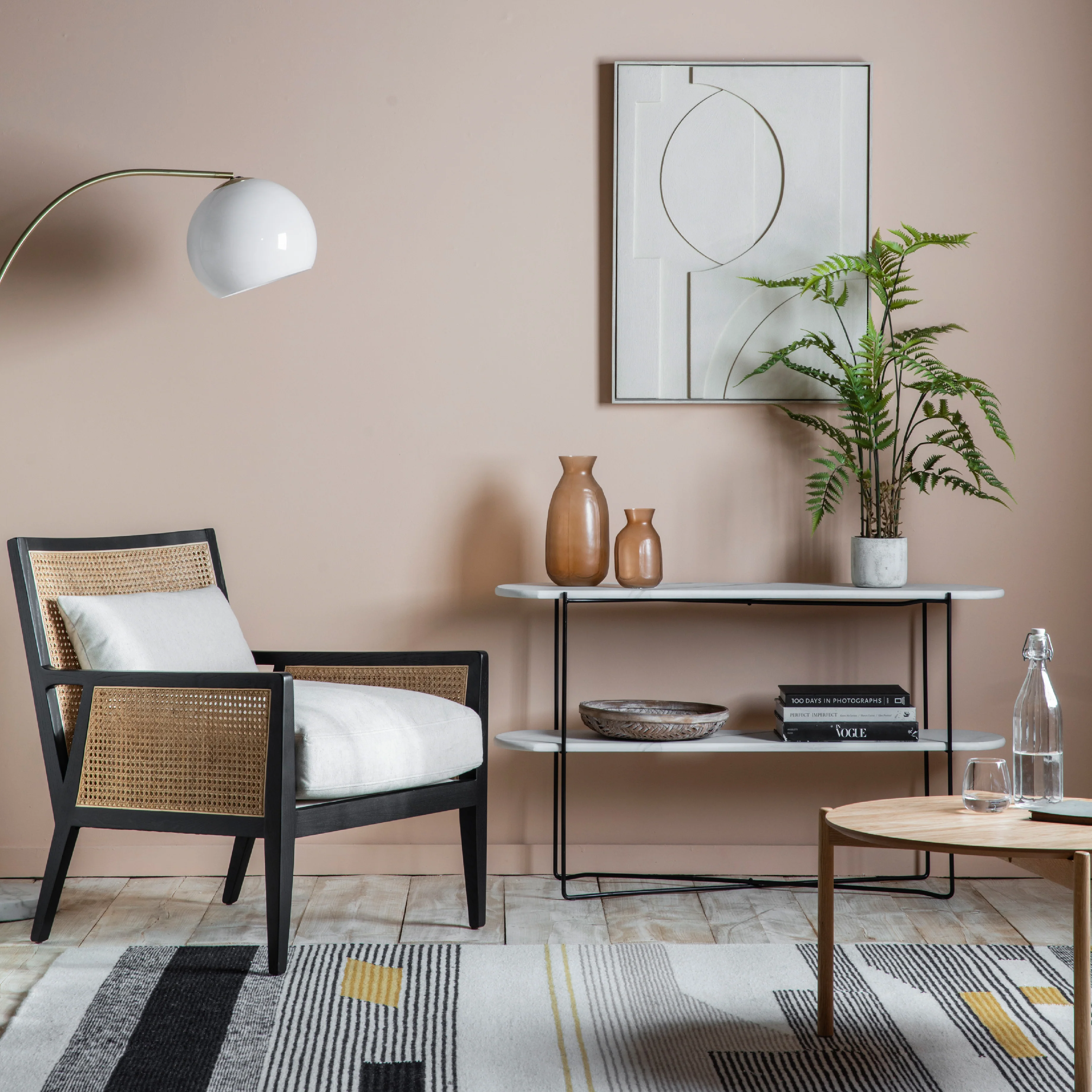 Nagoya Rattan Armchair | Cream - Image 2
