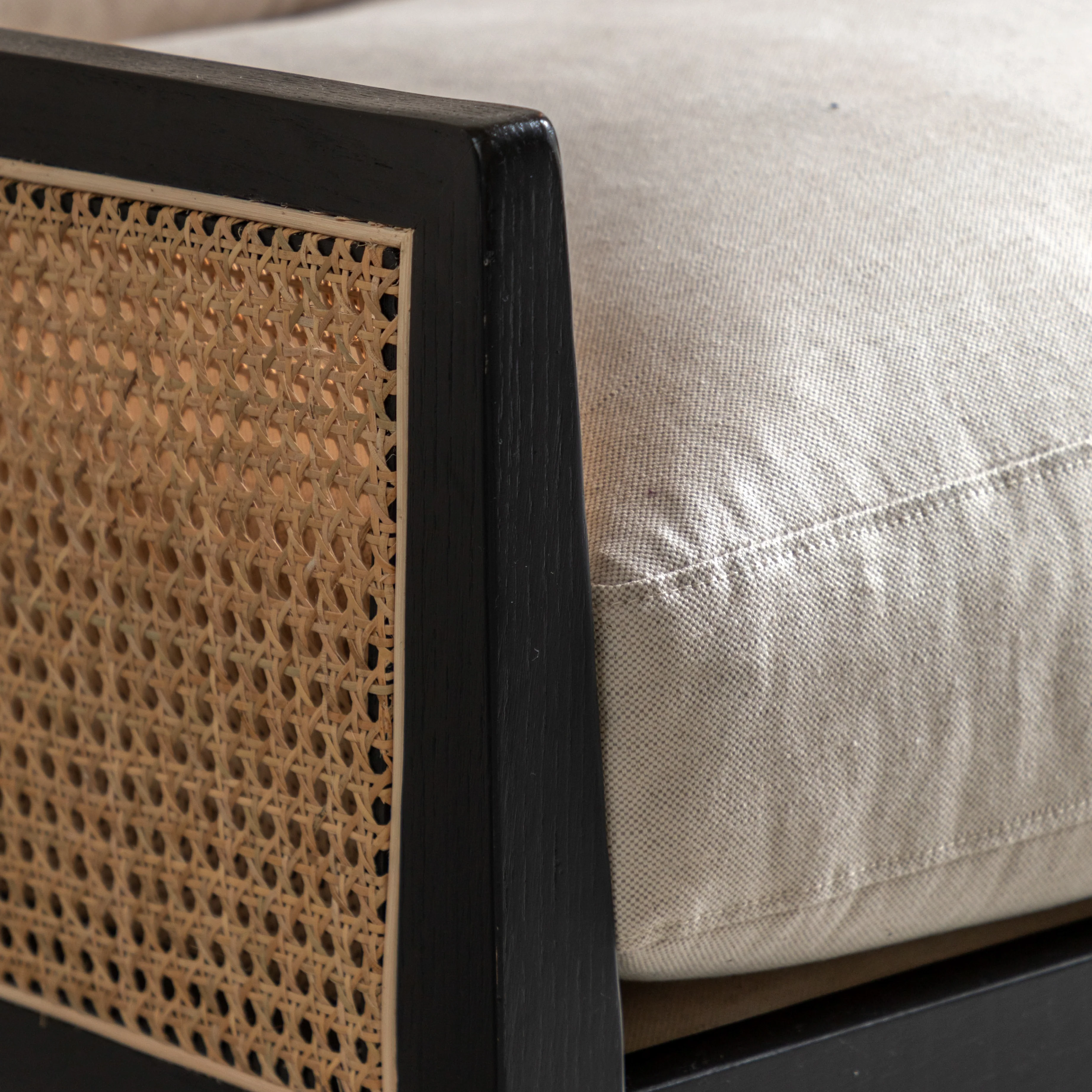 Nagoya Rattan Armchair | Cream - Image 5