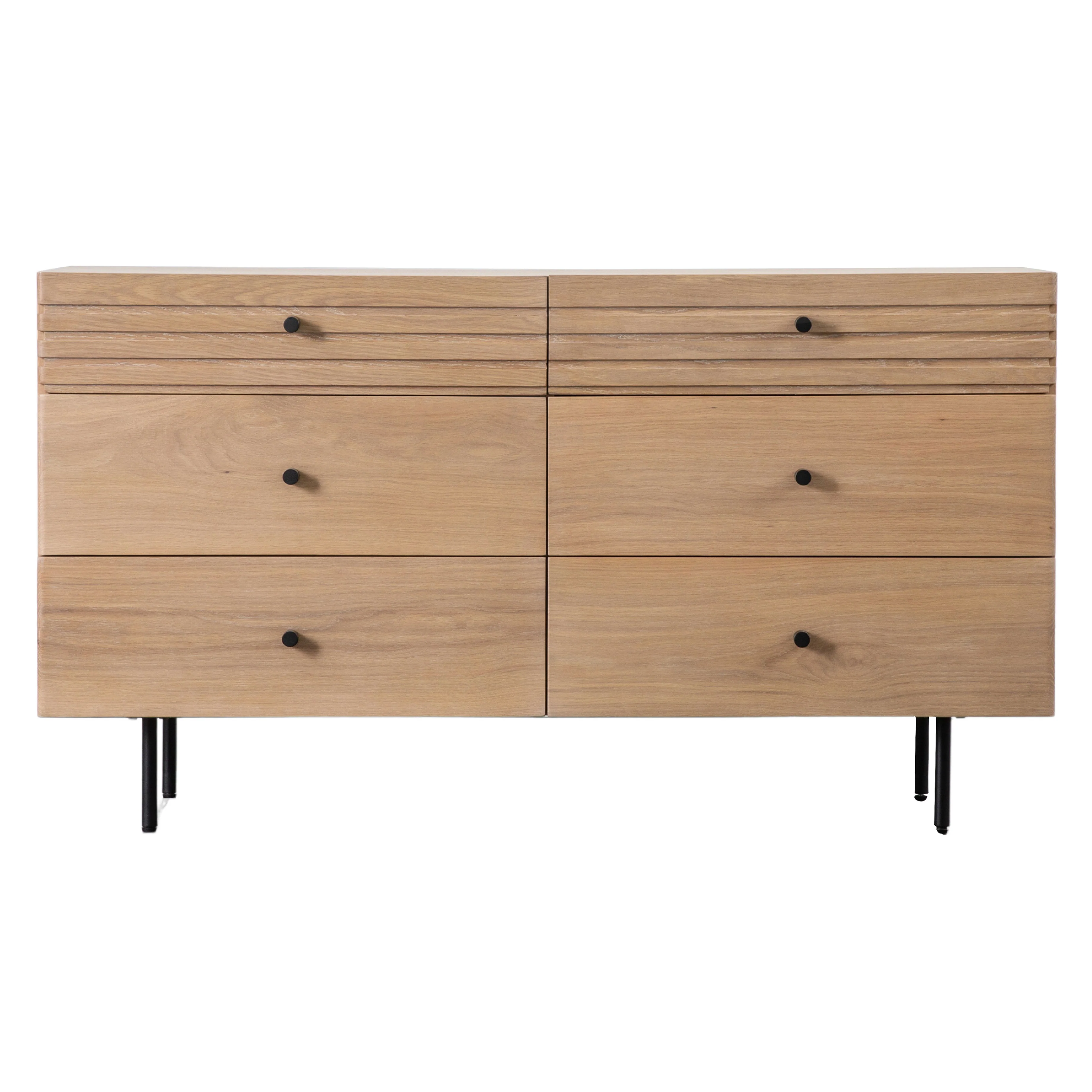 Okayama Japandi 6 Drawer Chest | Natural Oak - Image 2