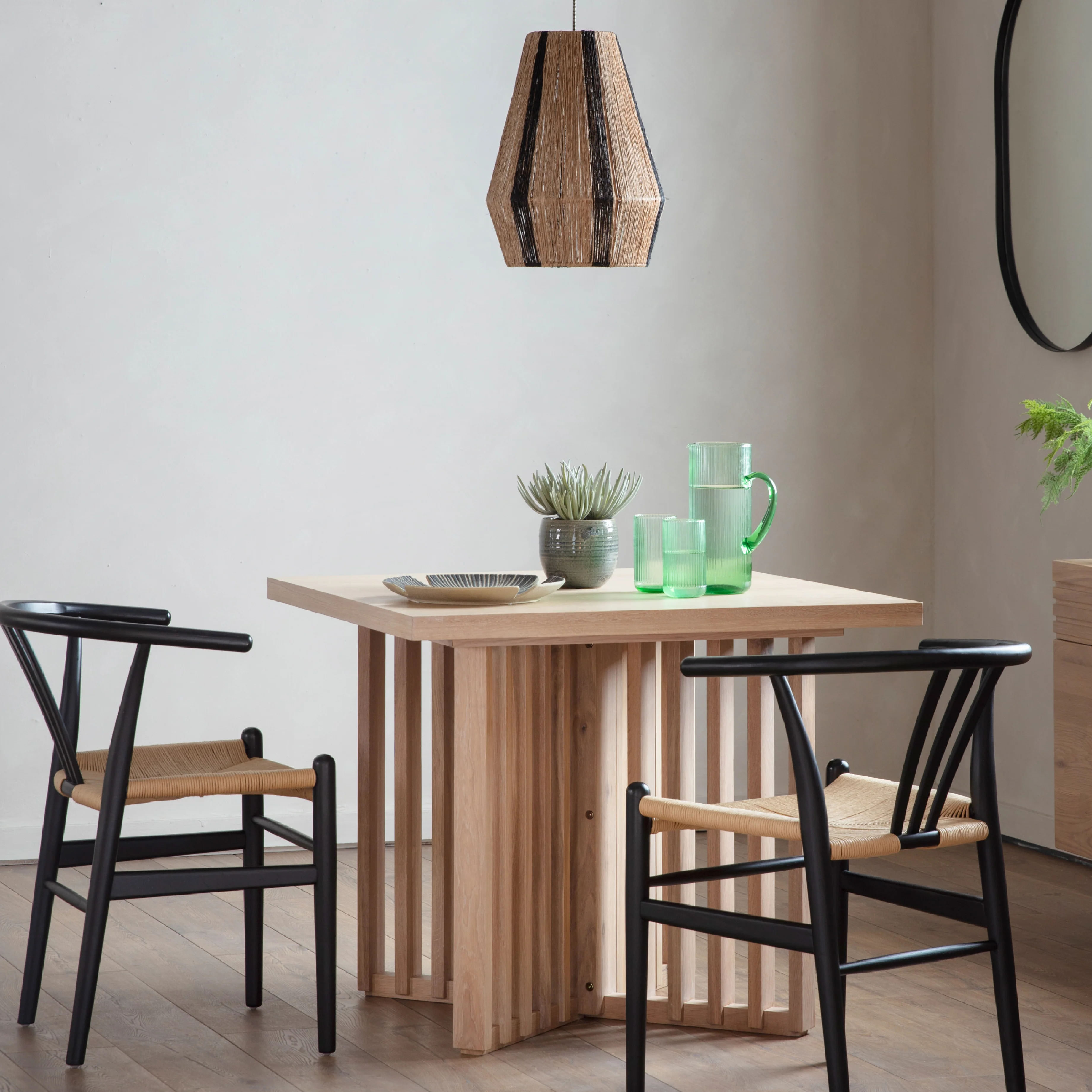 Okayama Japandi Dining Table | Oak | Small