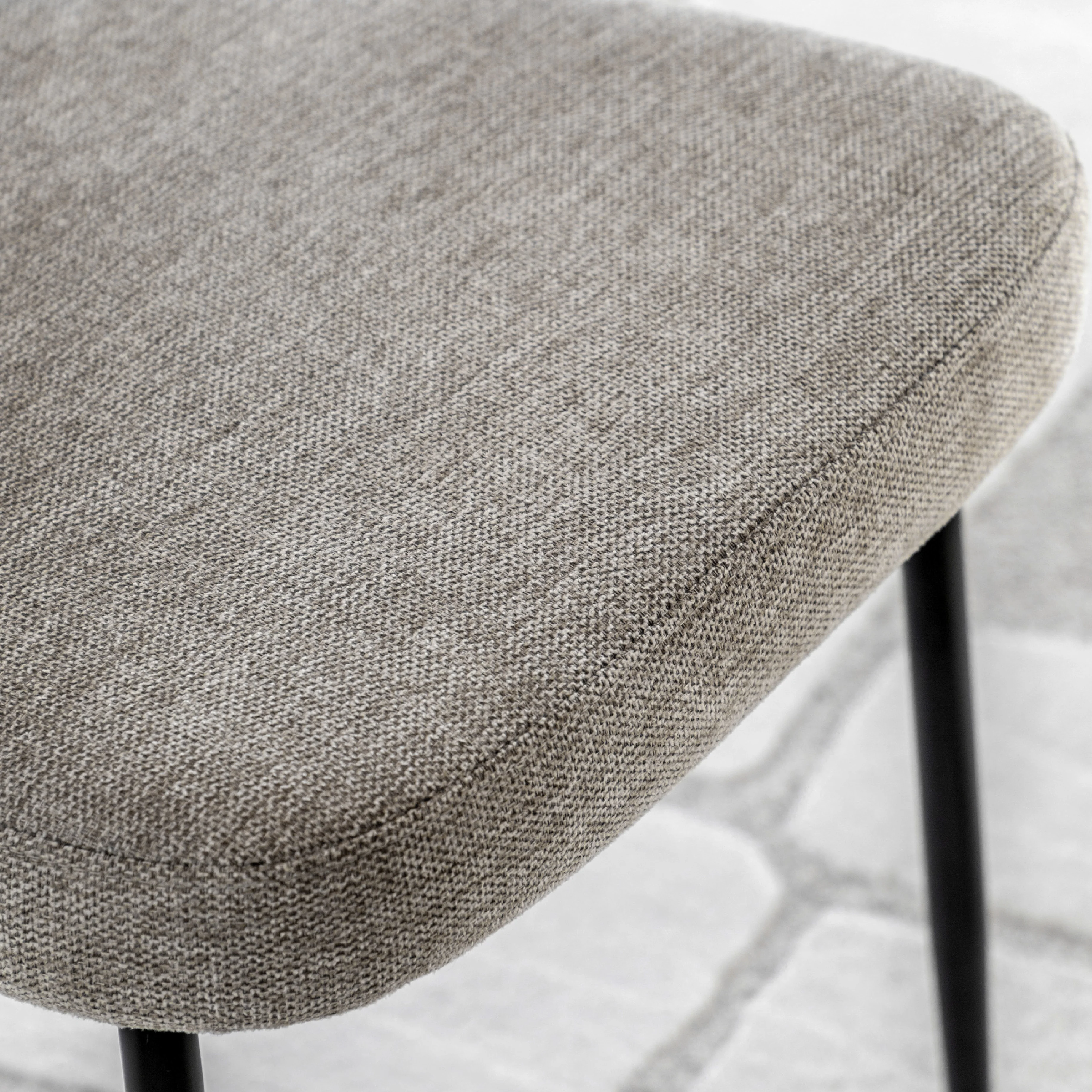 Oppo Oval Dining Chairs | Natural | Set of 2 - Image 2