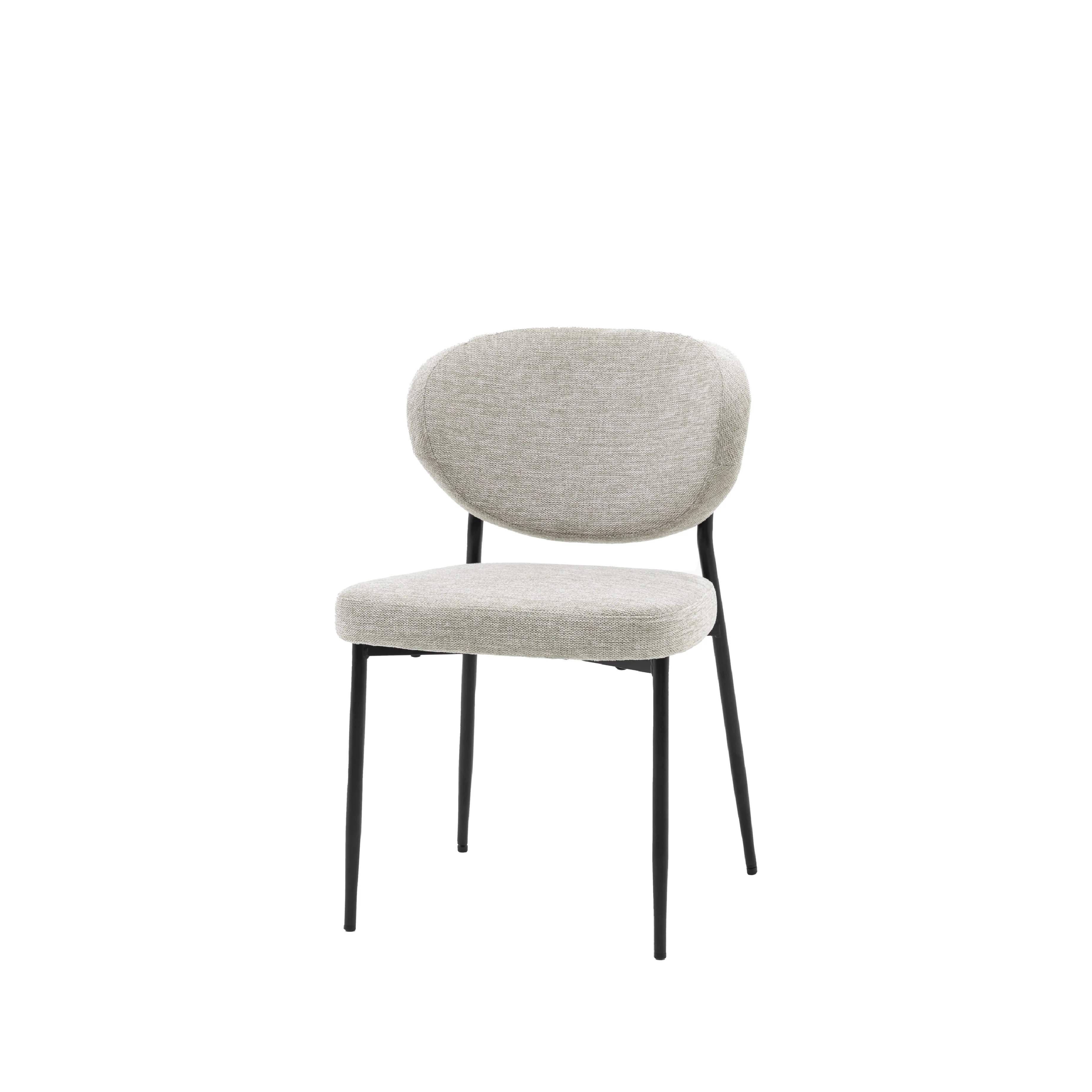 Oppo Oval Dining Chairs | Natural | Set of 2 - Image 3