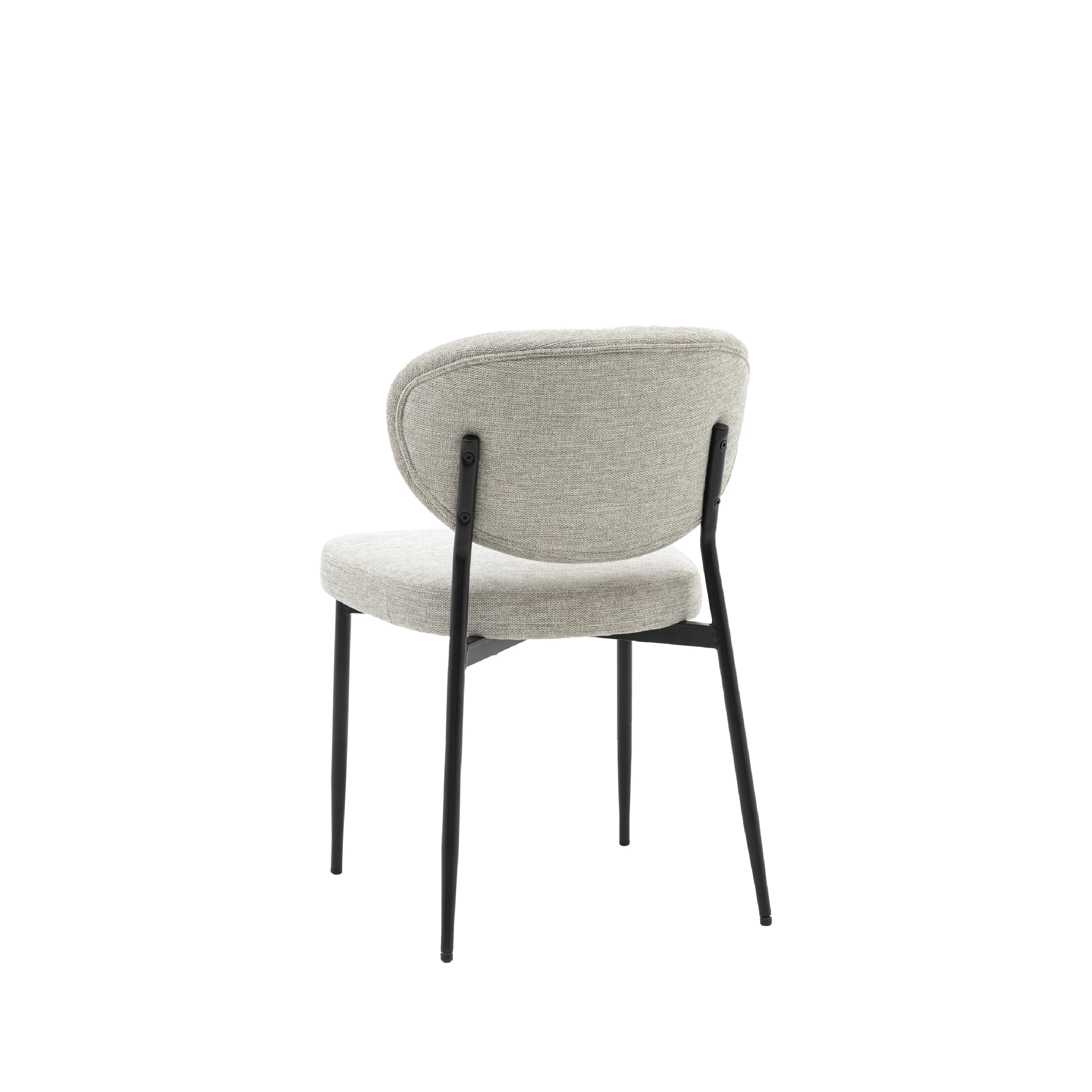 Oppo Oval Dining Chairs | Natural | Set of 2 - Image 4