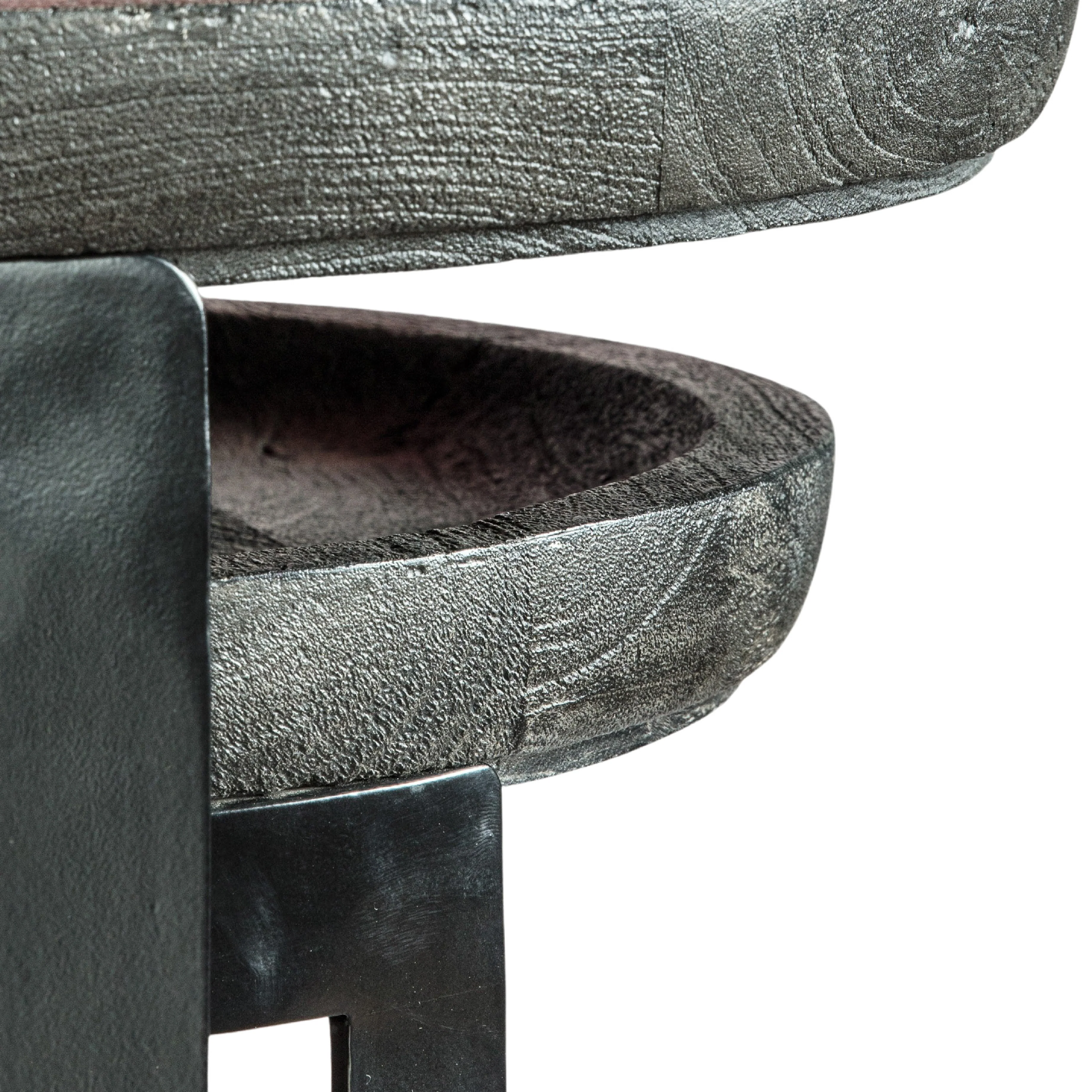 Ottawa Nesting Side Tables | Black/Greywash | Set of 2 - Image 5