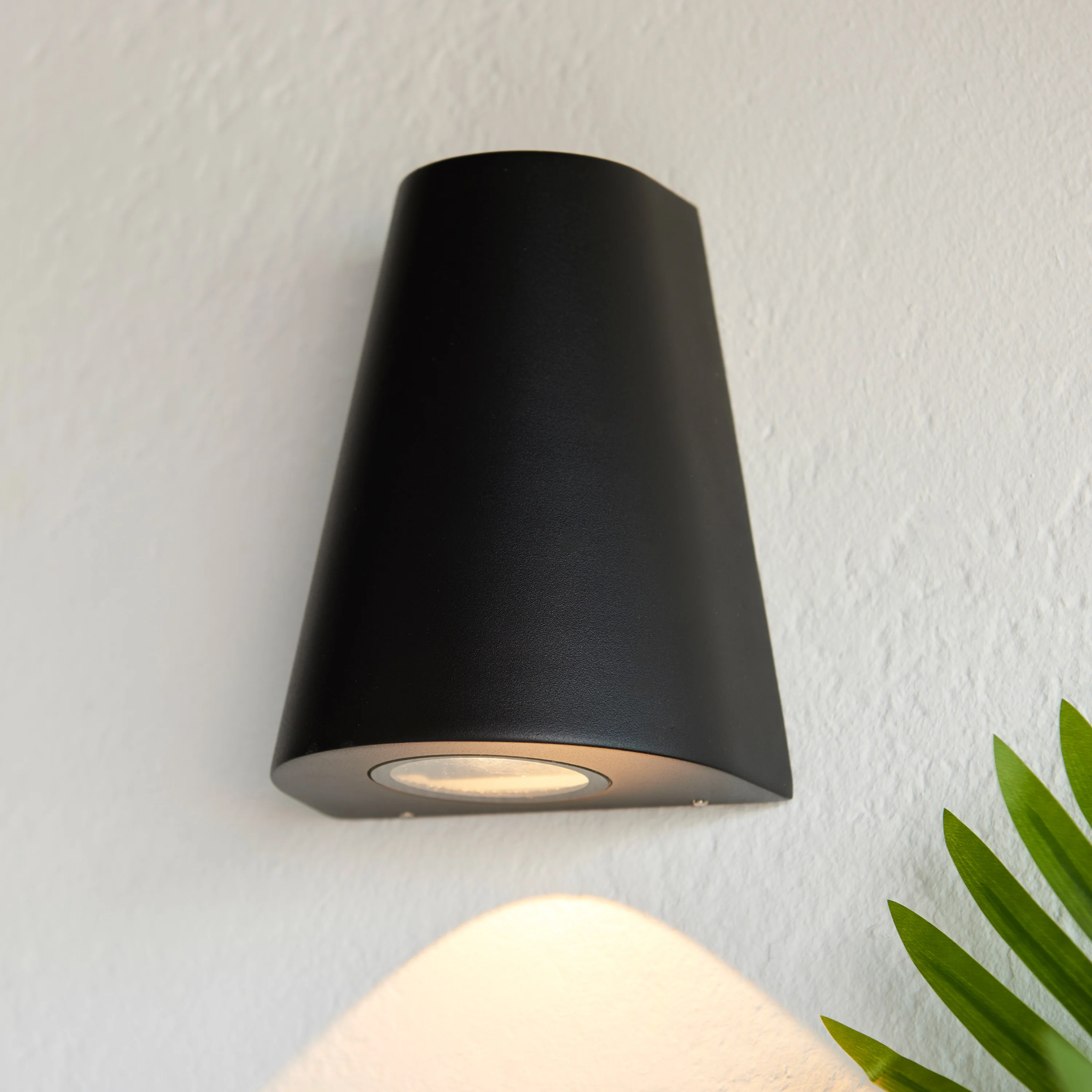 Outdoor Helm Wall Light | Black | 16cm - Image 3
