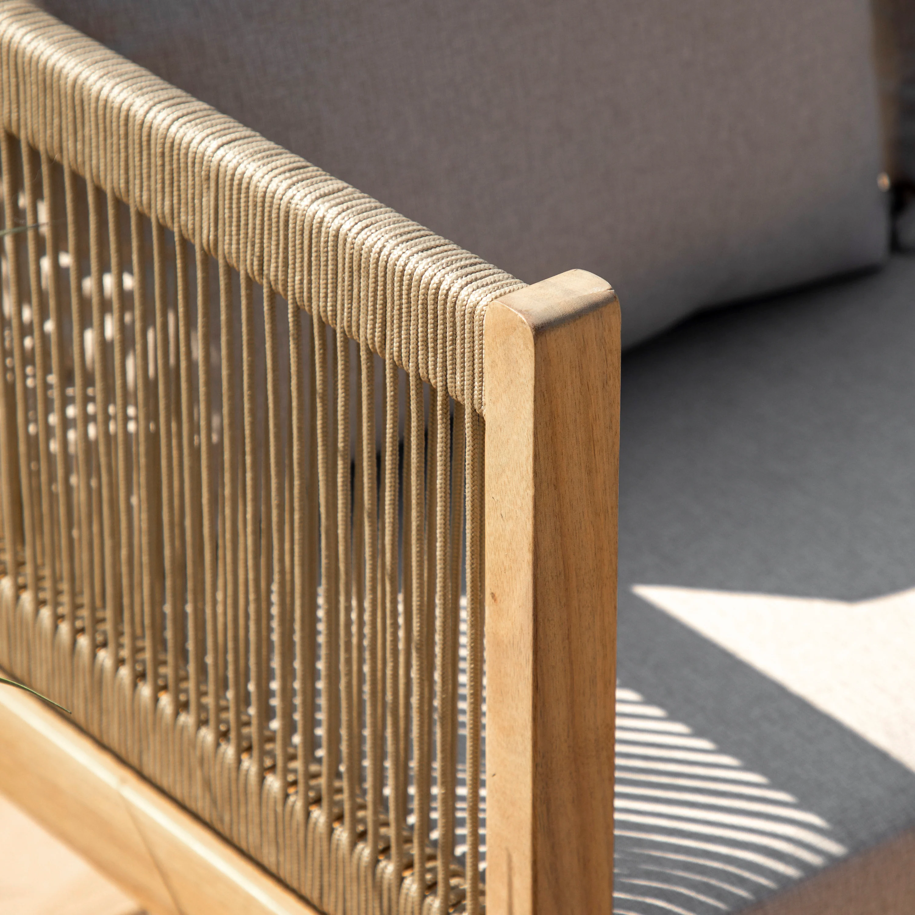 Outdoor Paros Corner Set | Natural - Image 3