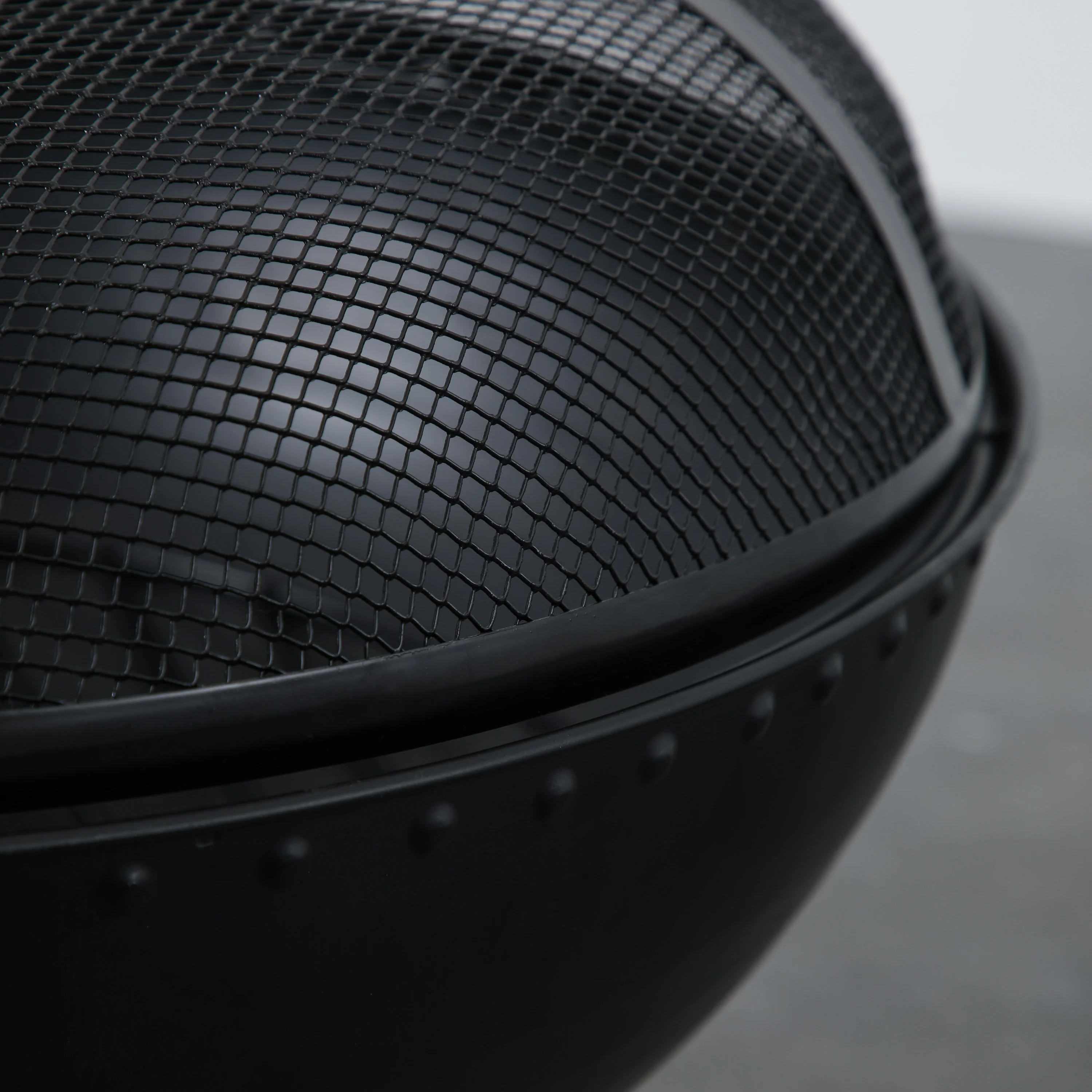 Outdoor Perano Fire Pit | Black Iron | 60cm - Image 3