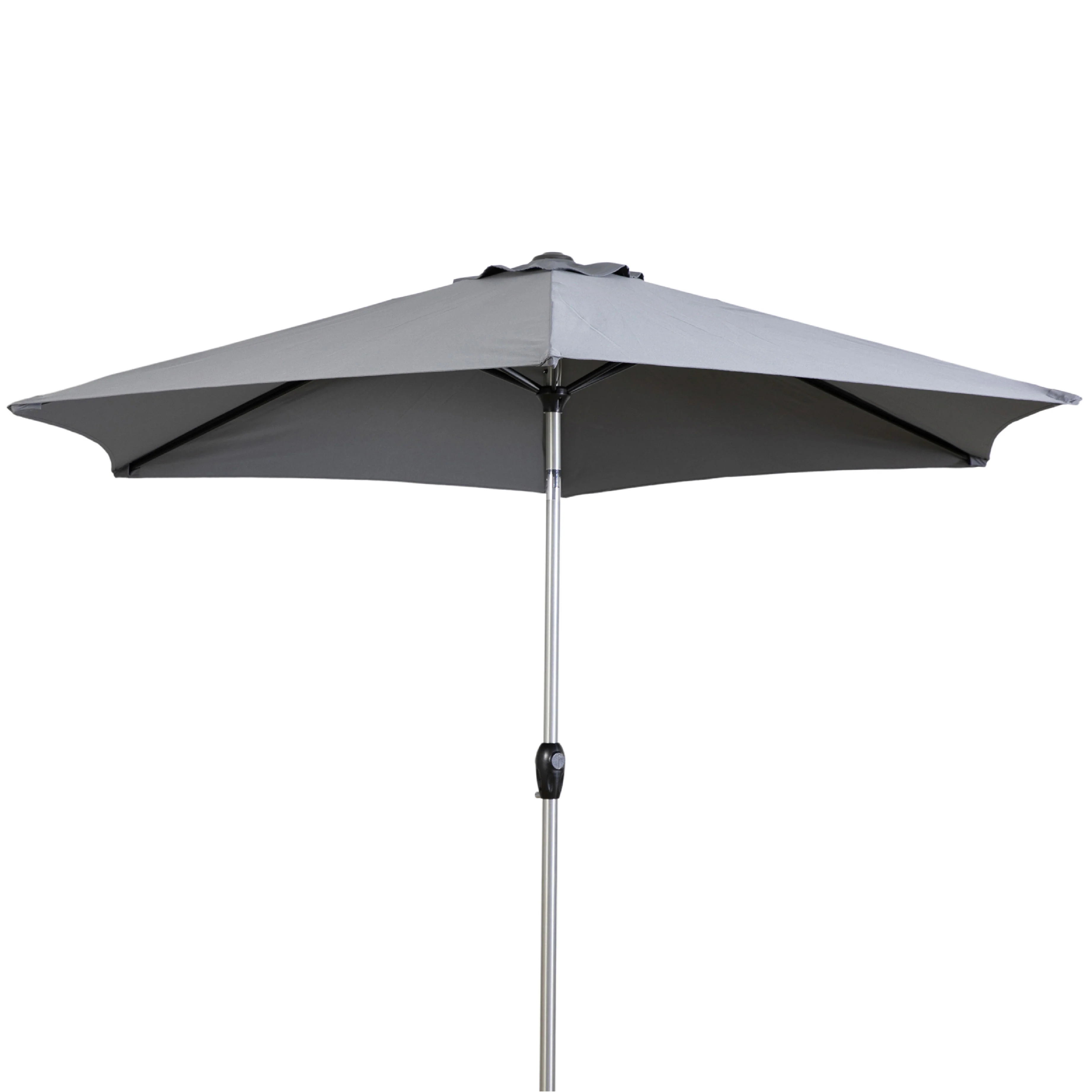 Outdoor Vazzano Parasol | Grey | 2.7m - Image 2