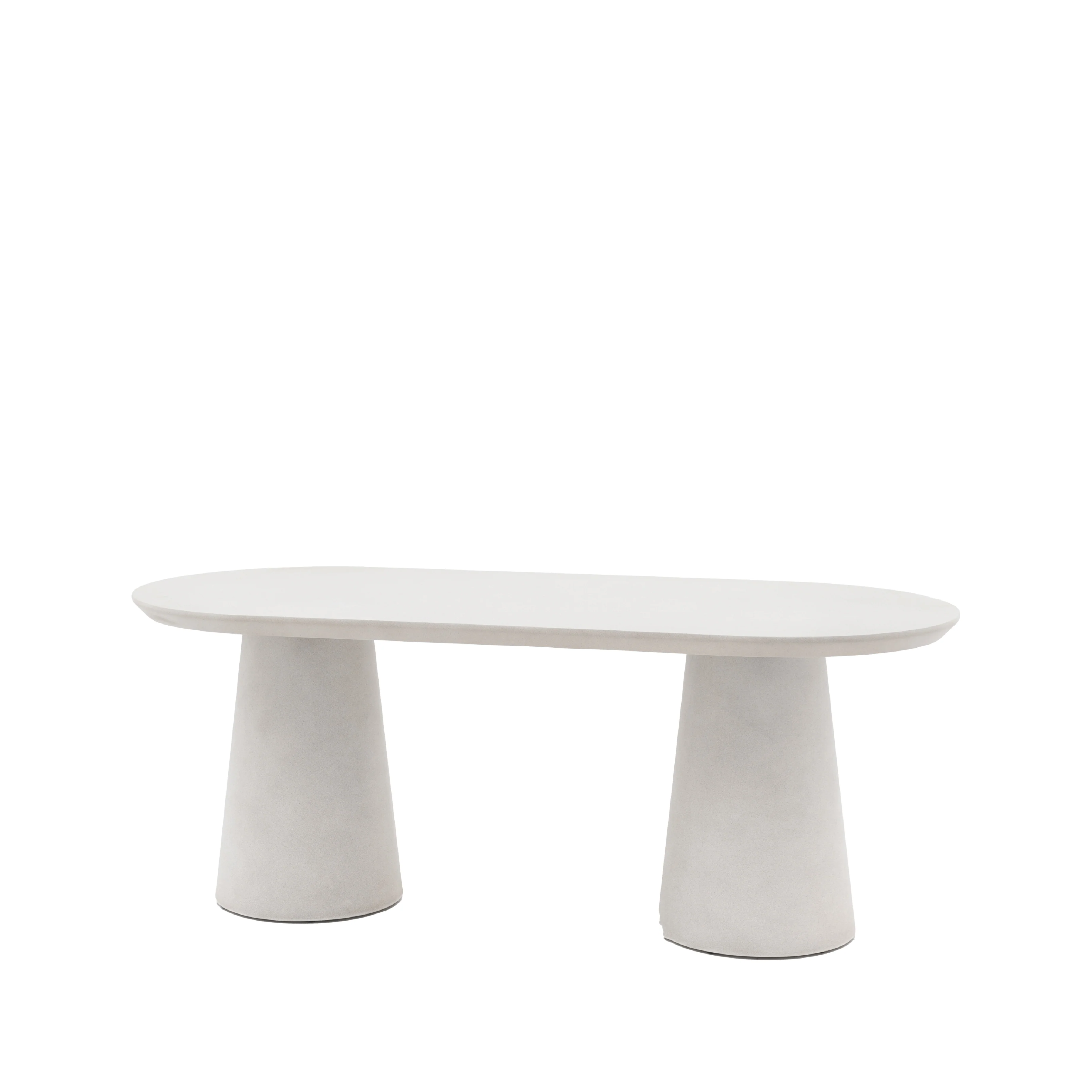 Pedra Oval Dining Table | Linen - Image 3