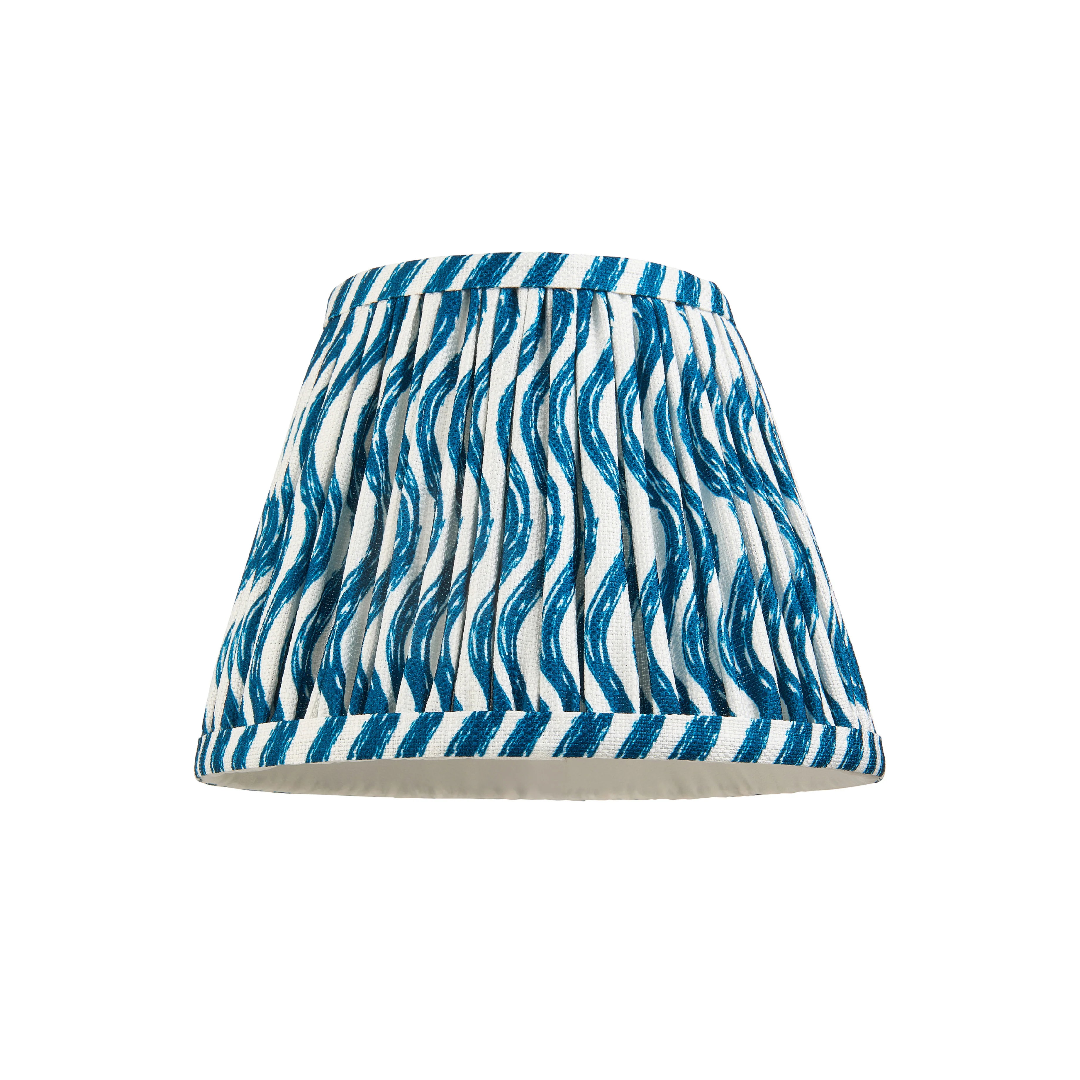 Pleated Fabric Ripple Shade | Marlin Blue - Image 3