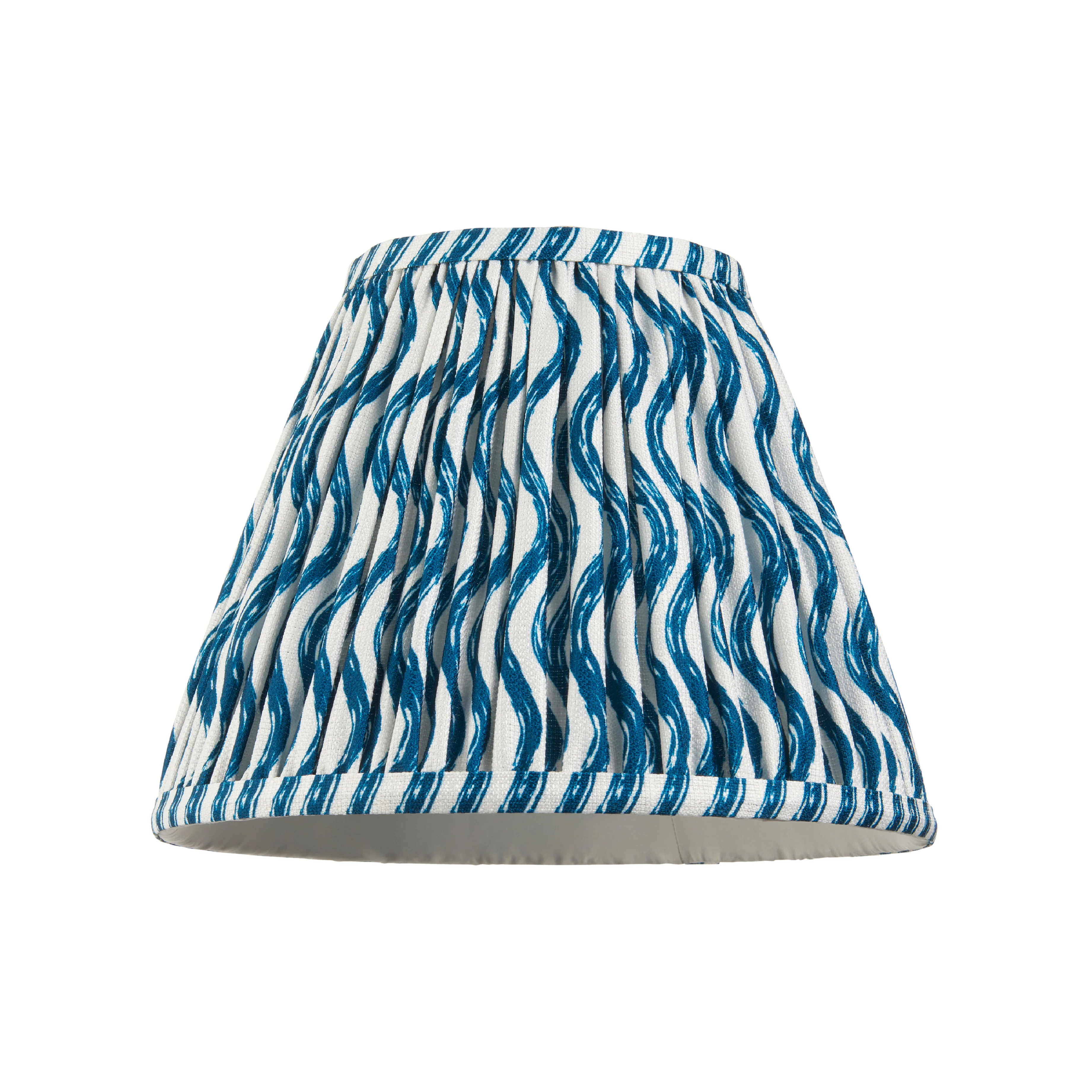 Pleated Fabric Ripple Shade | Marlin Blue - Image 4
