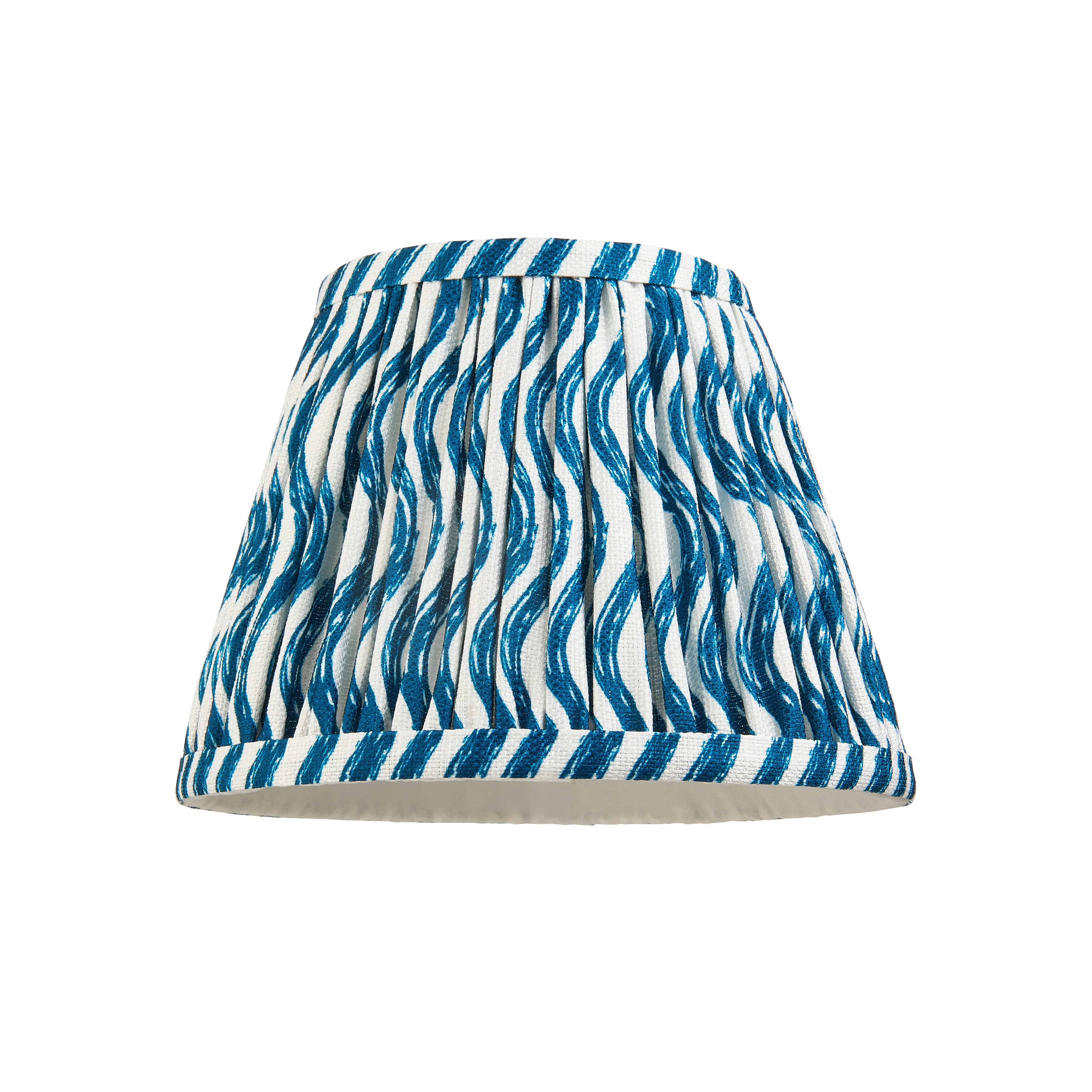 Pleated Fabric Ripple Shade | Marlin Blue - Image 5