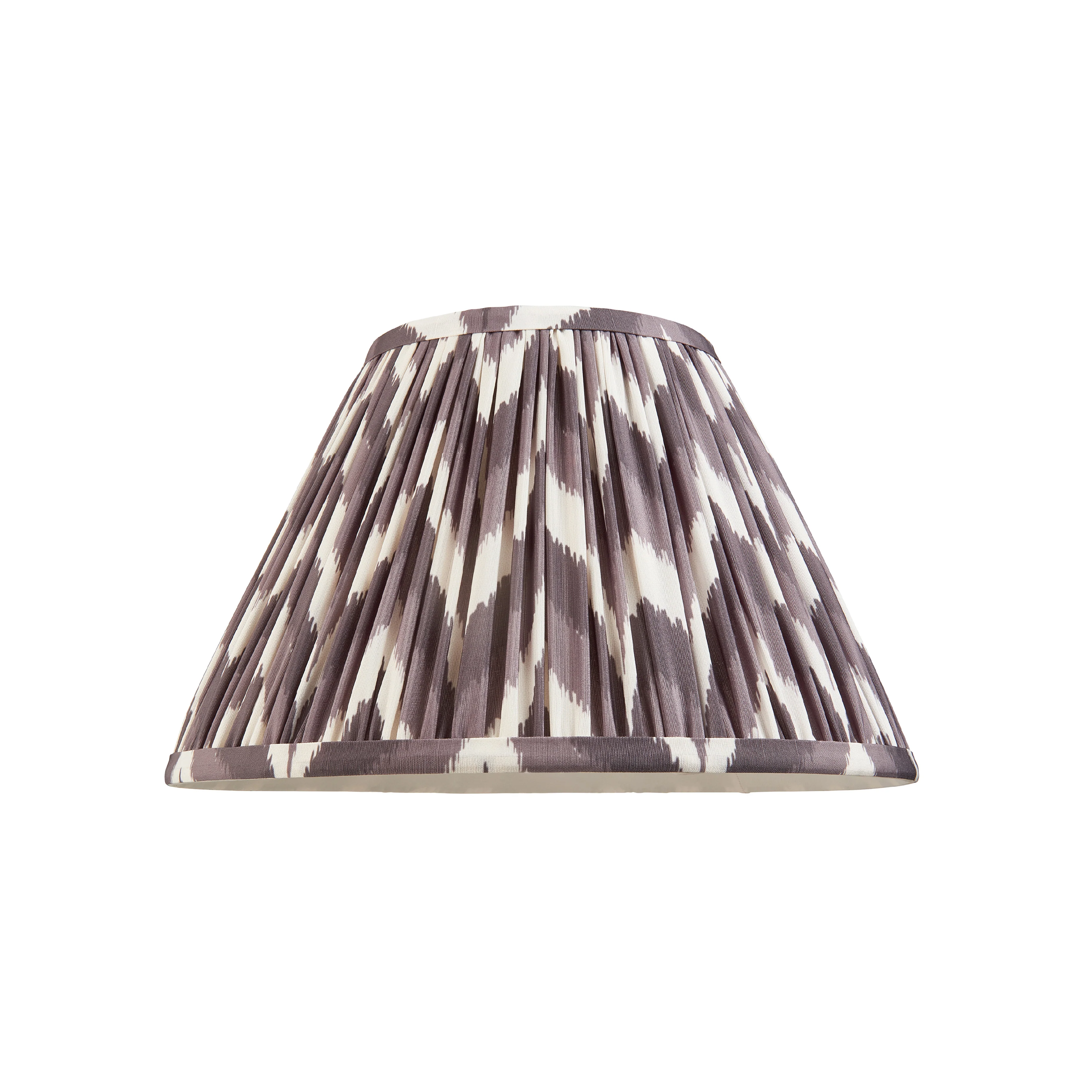 Pleated Fabric Zigzag Shade | Pearl Grey - Image 5