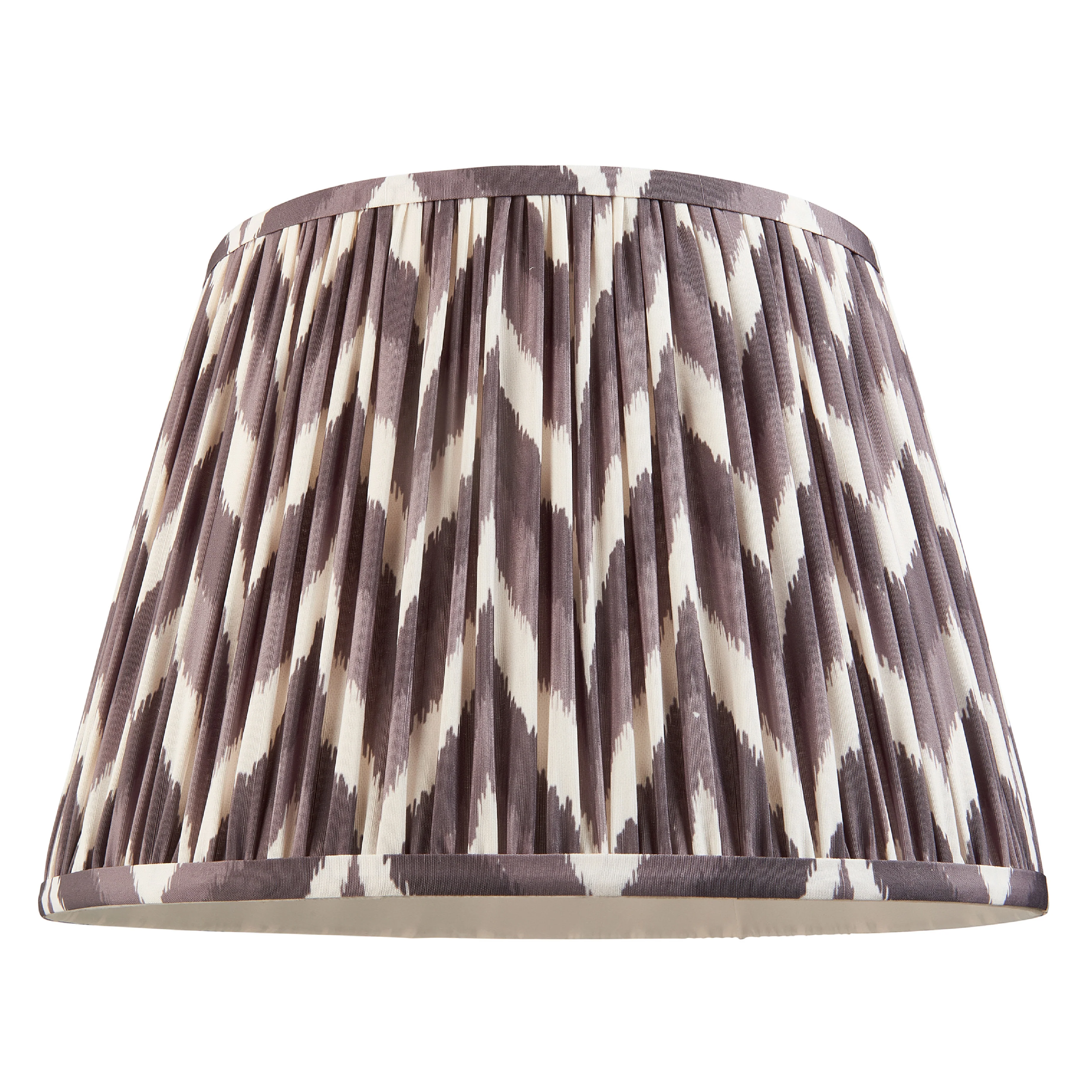Pleated Fabric Zigzag Shade | Pearl Grey - Image 7