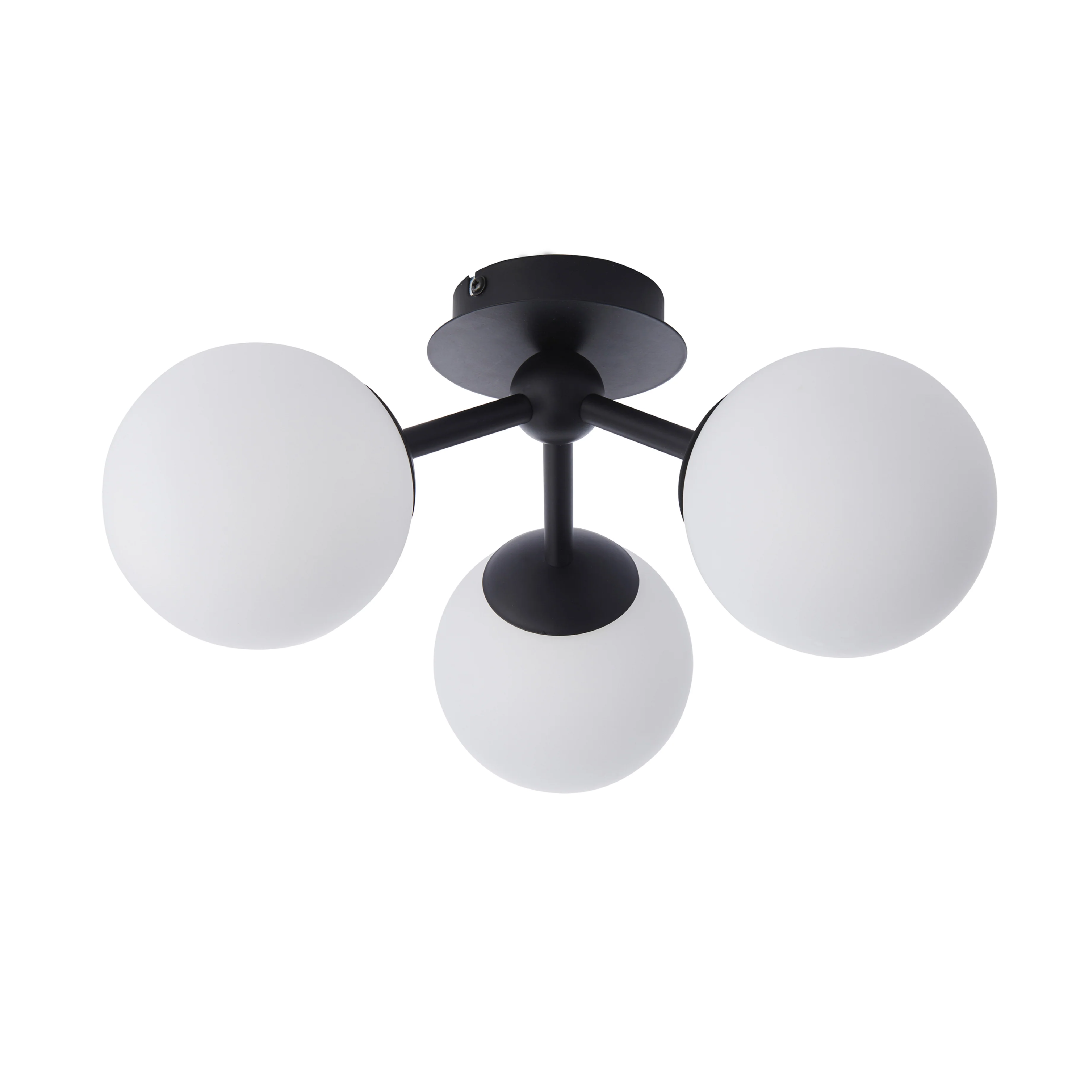 Pulsa Bathroom Ceiling Light | Black | Large - Image 4