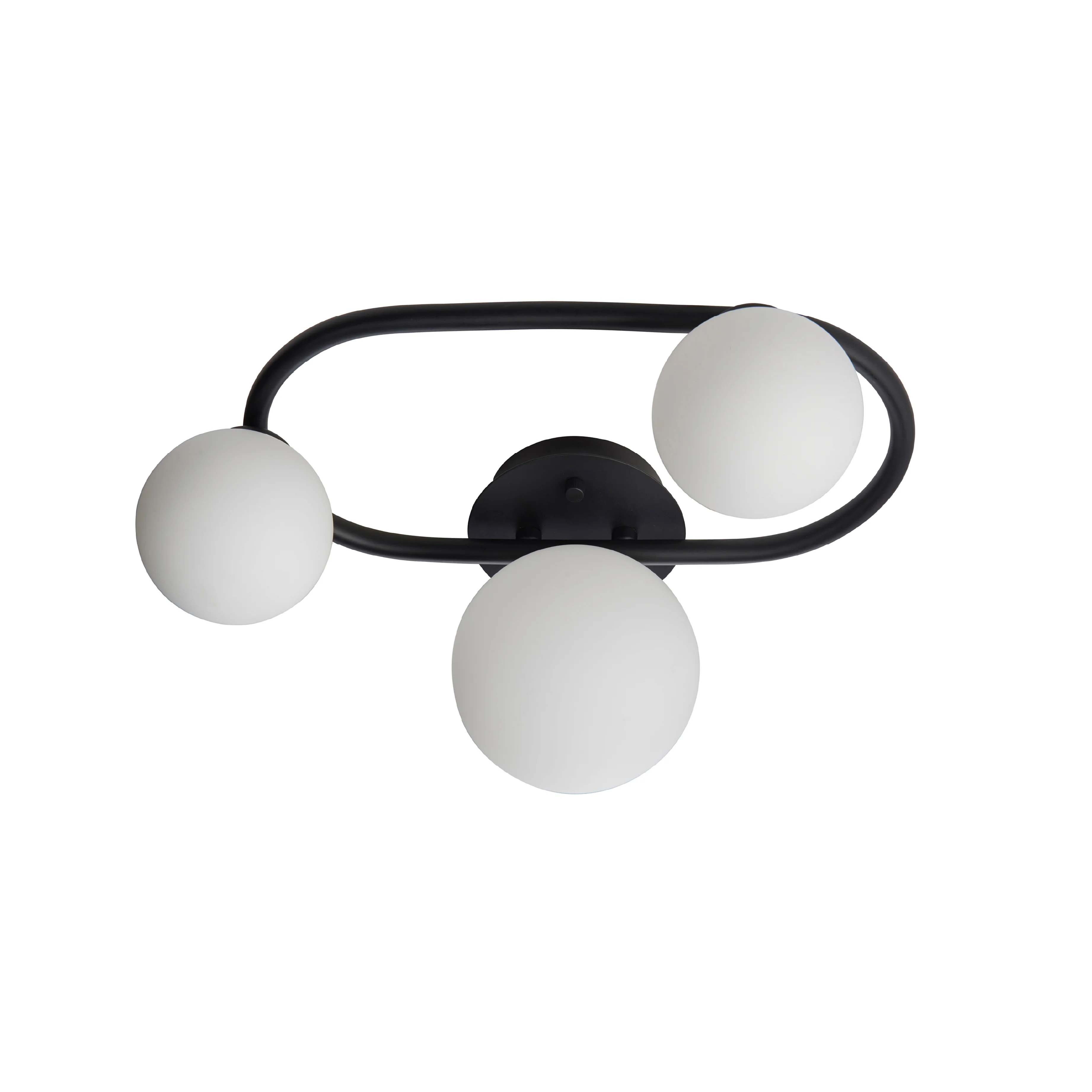 Pulsa Bathroom Ceiling Light | Black | Small - Image 4