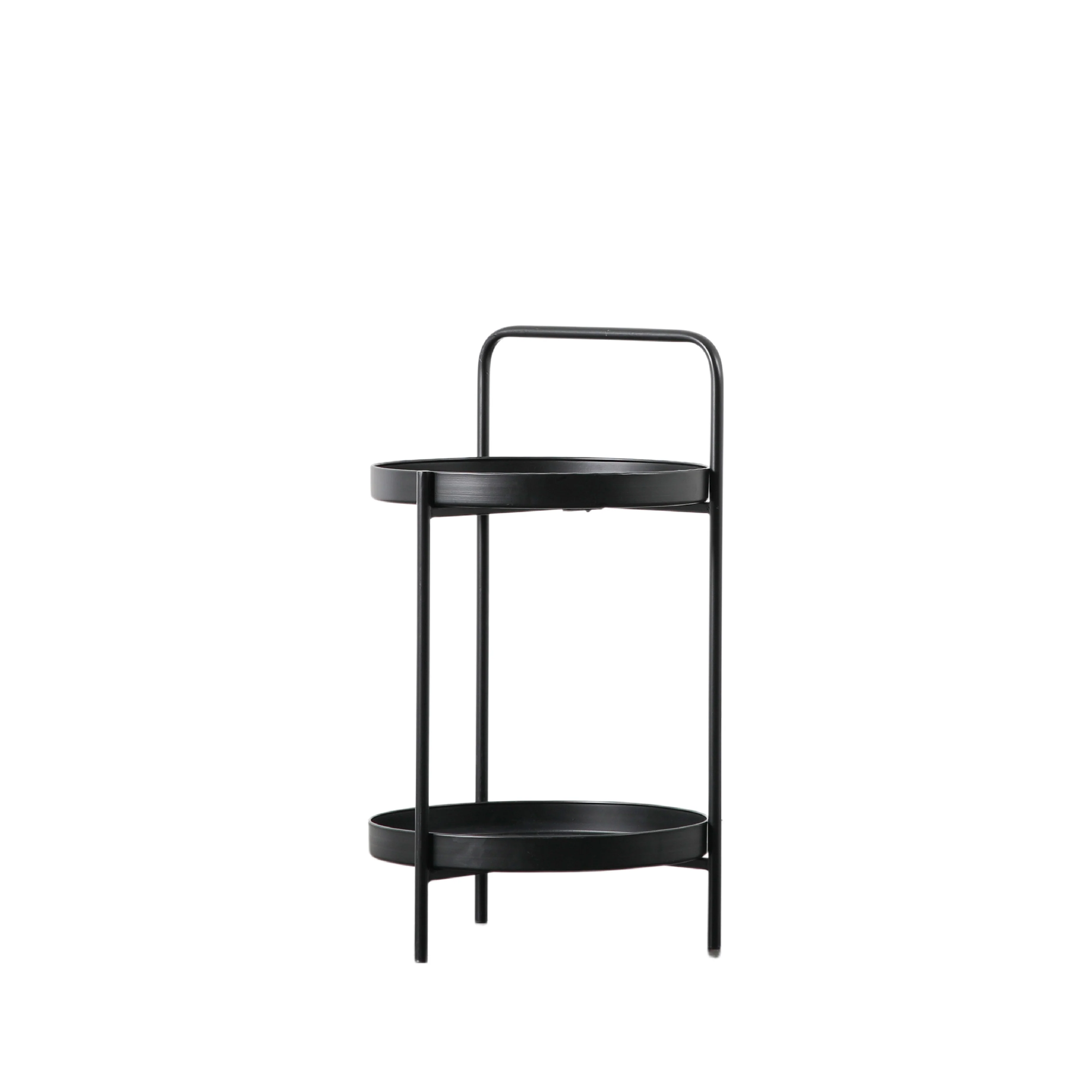 Sennen Handle Side Table | Black - Image 4