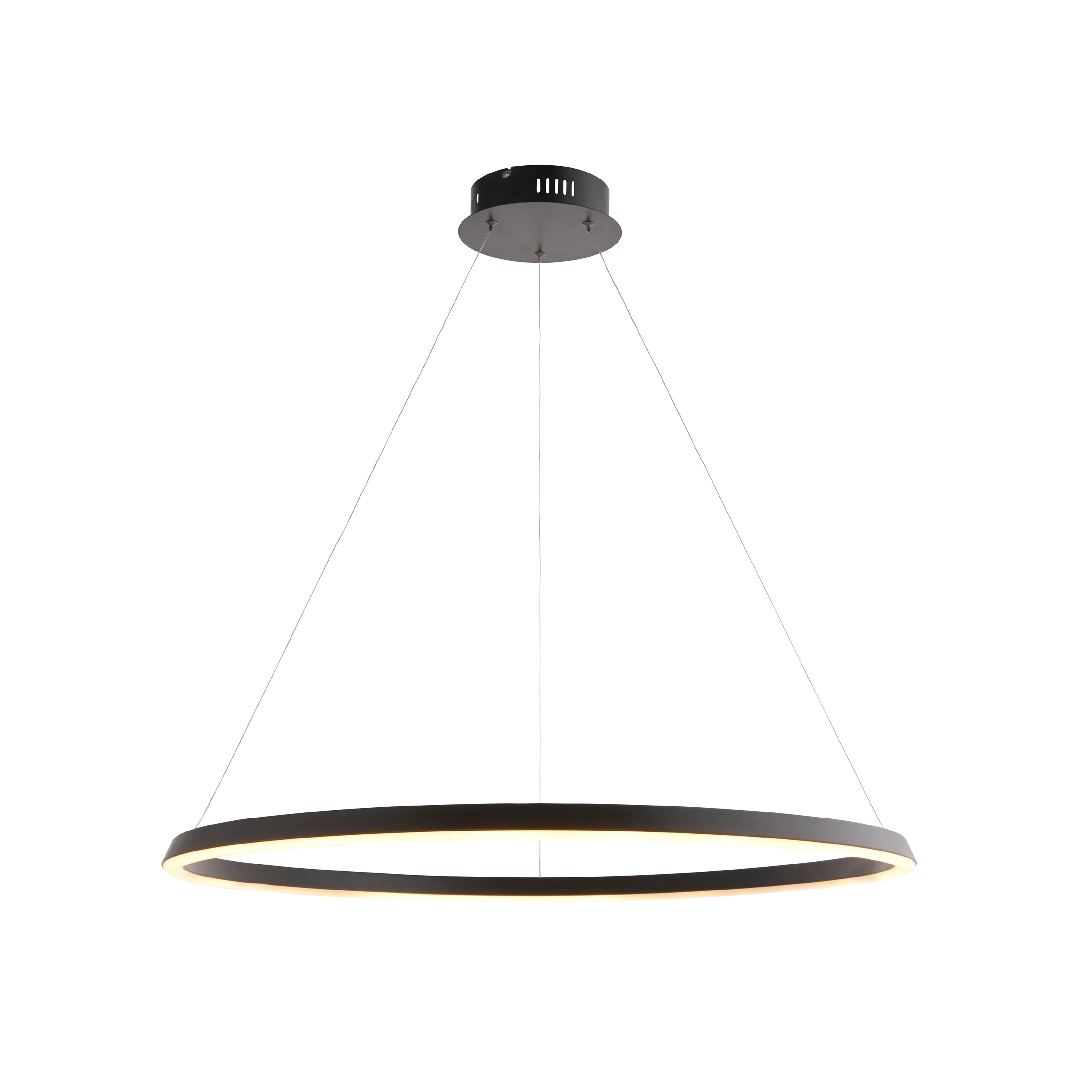 Staten Circle Pendant Light | Black/White - Image 3