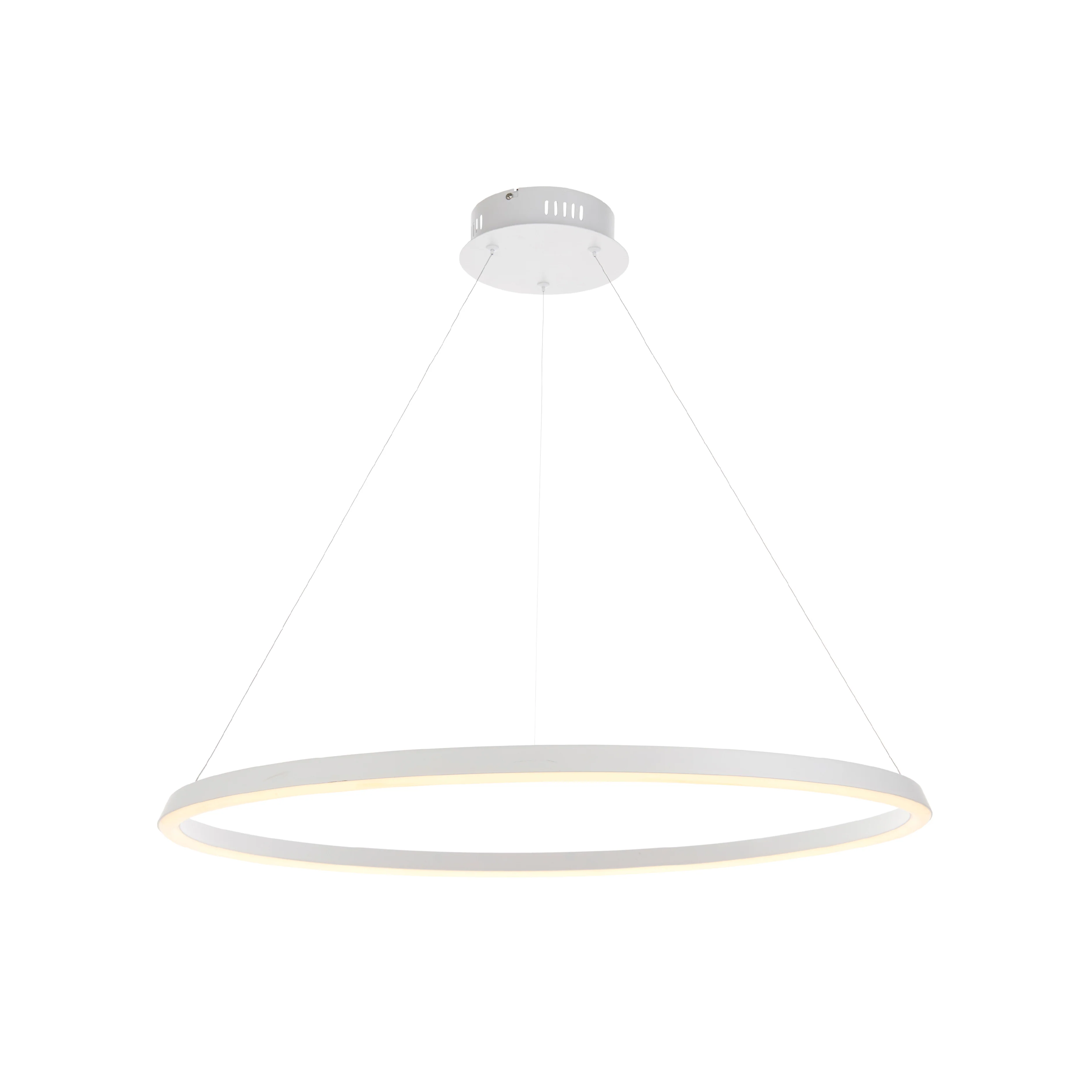 Staten Circle Pendant Light | Matt White - Image 3