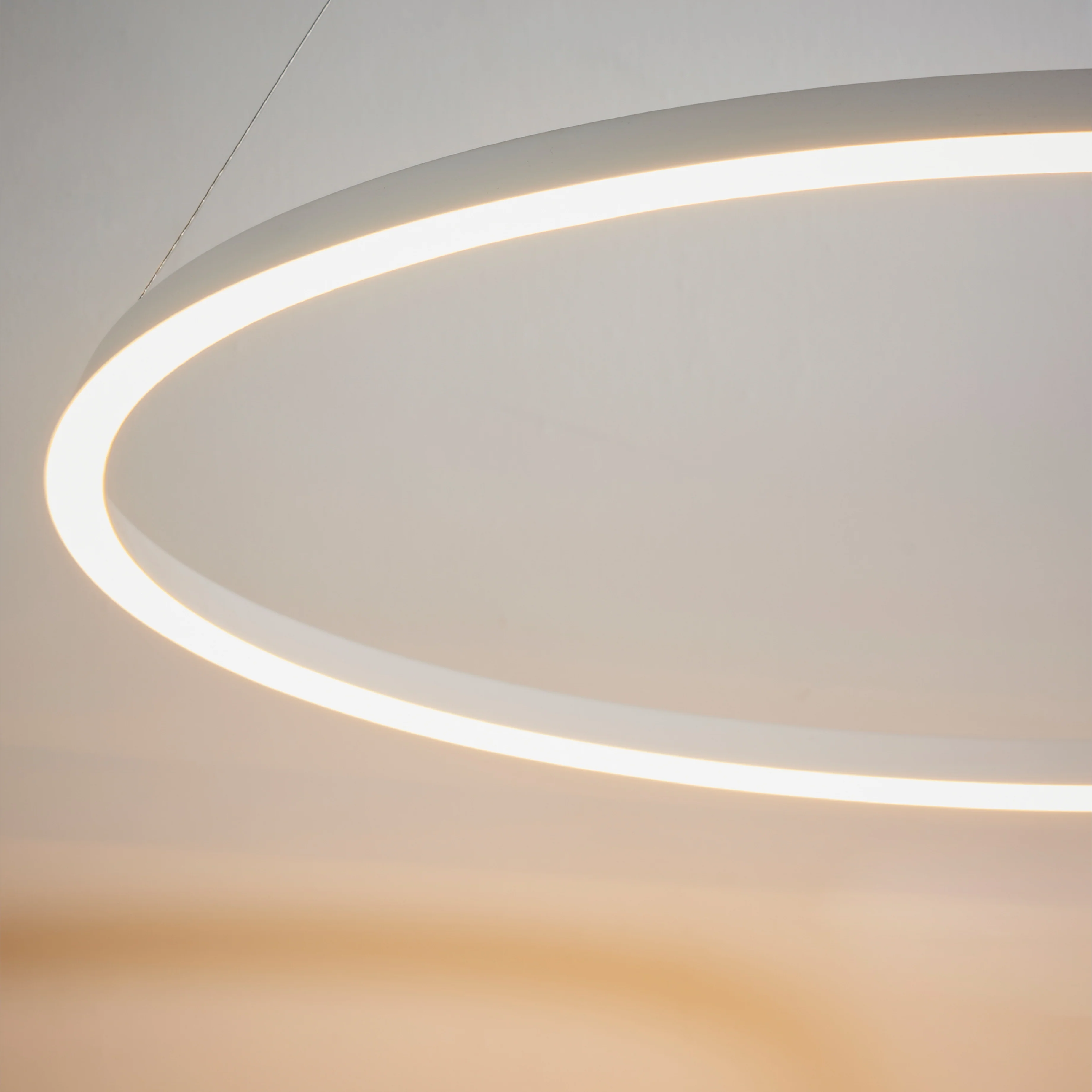 Staten Circle Pendant Light | Matt White - Image 4