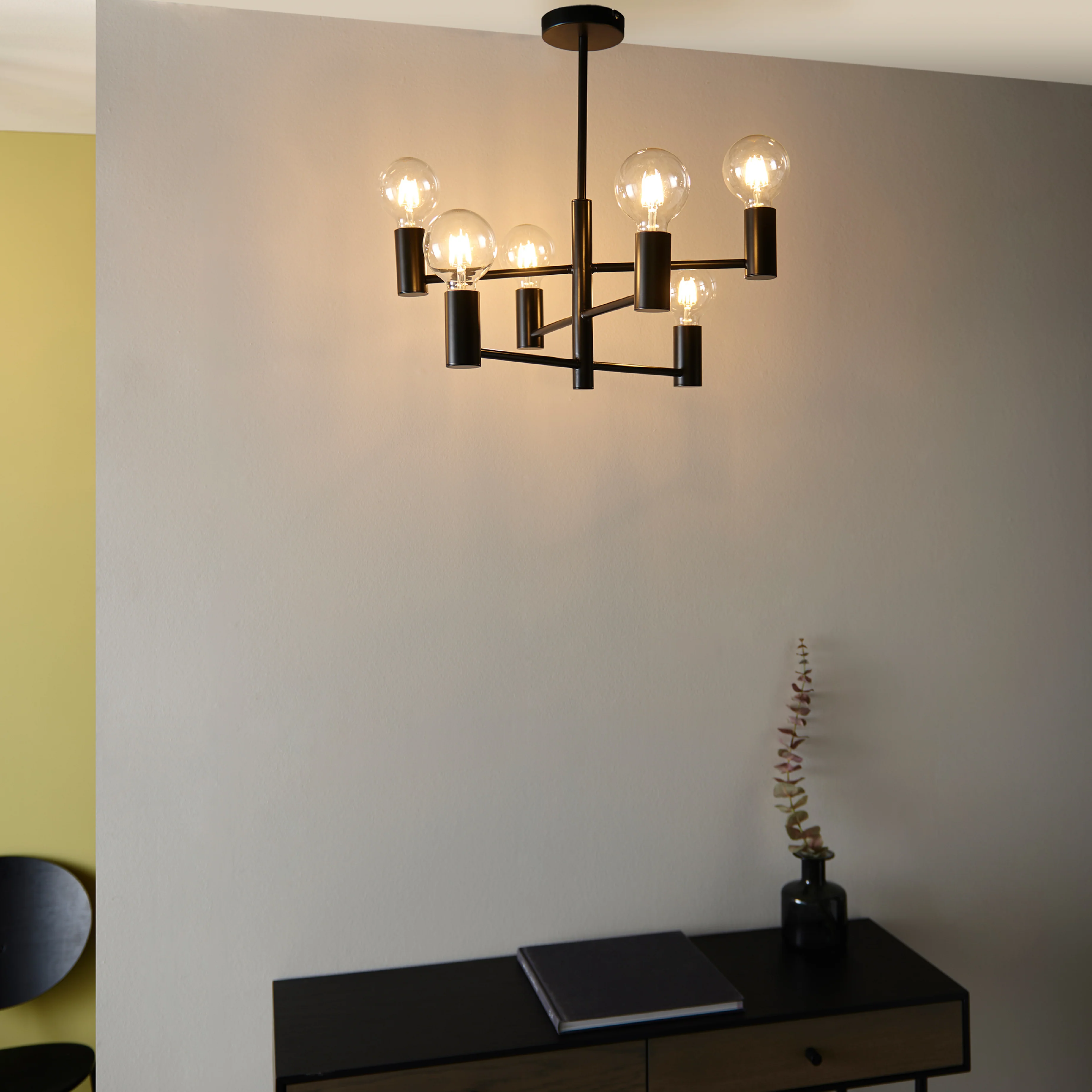 Studio Ceiling Lamp | Matt Black | Large - Image 4