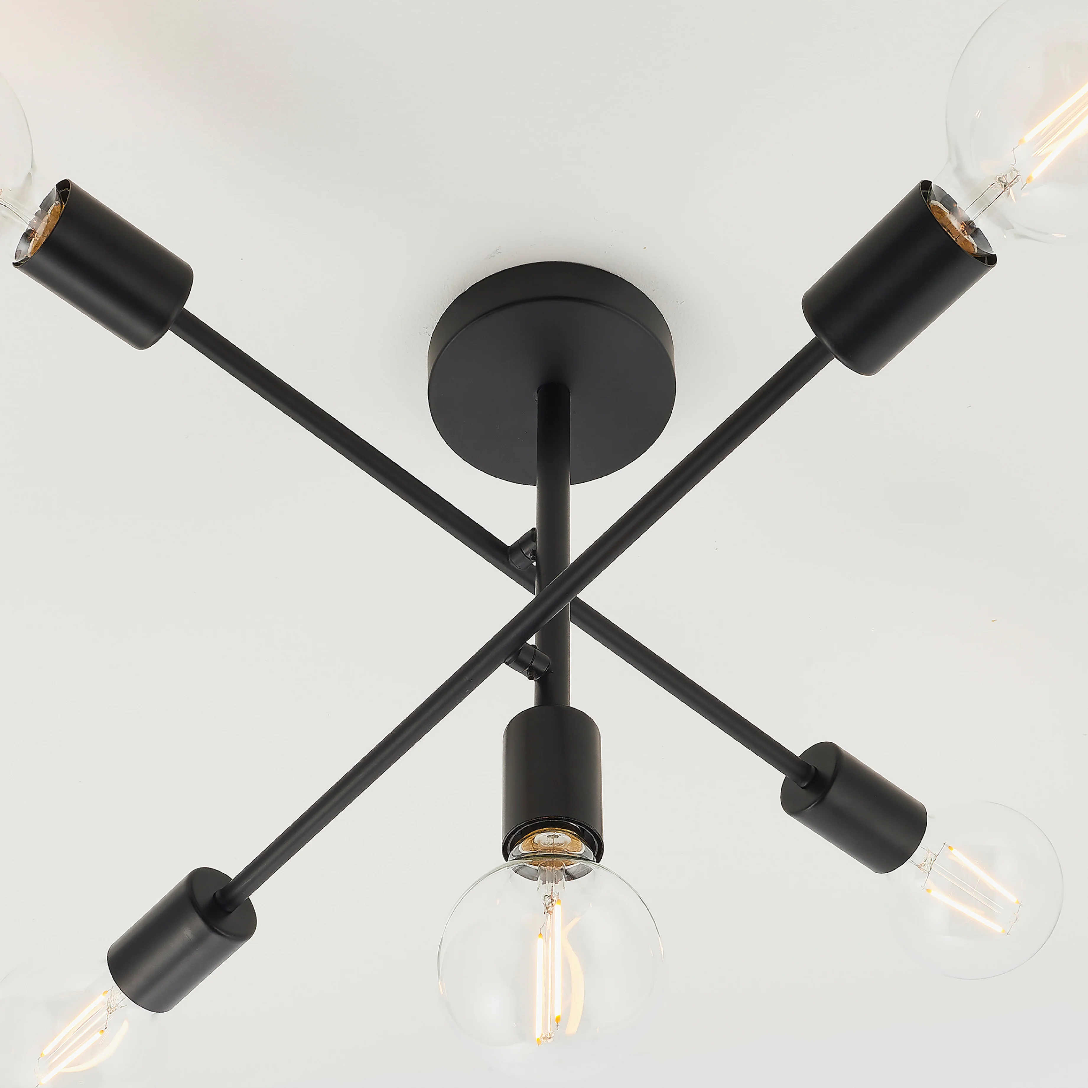 Studio Ceiling Lamp | Matt Black | Small - Image 2