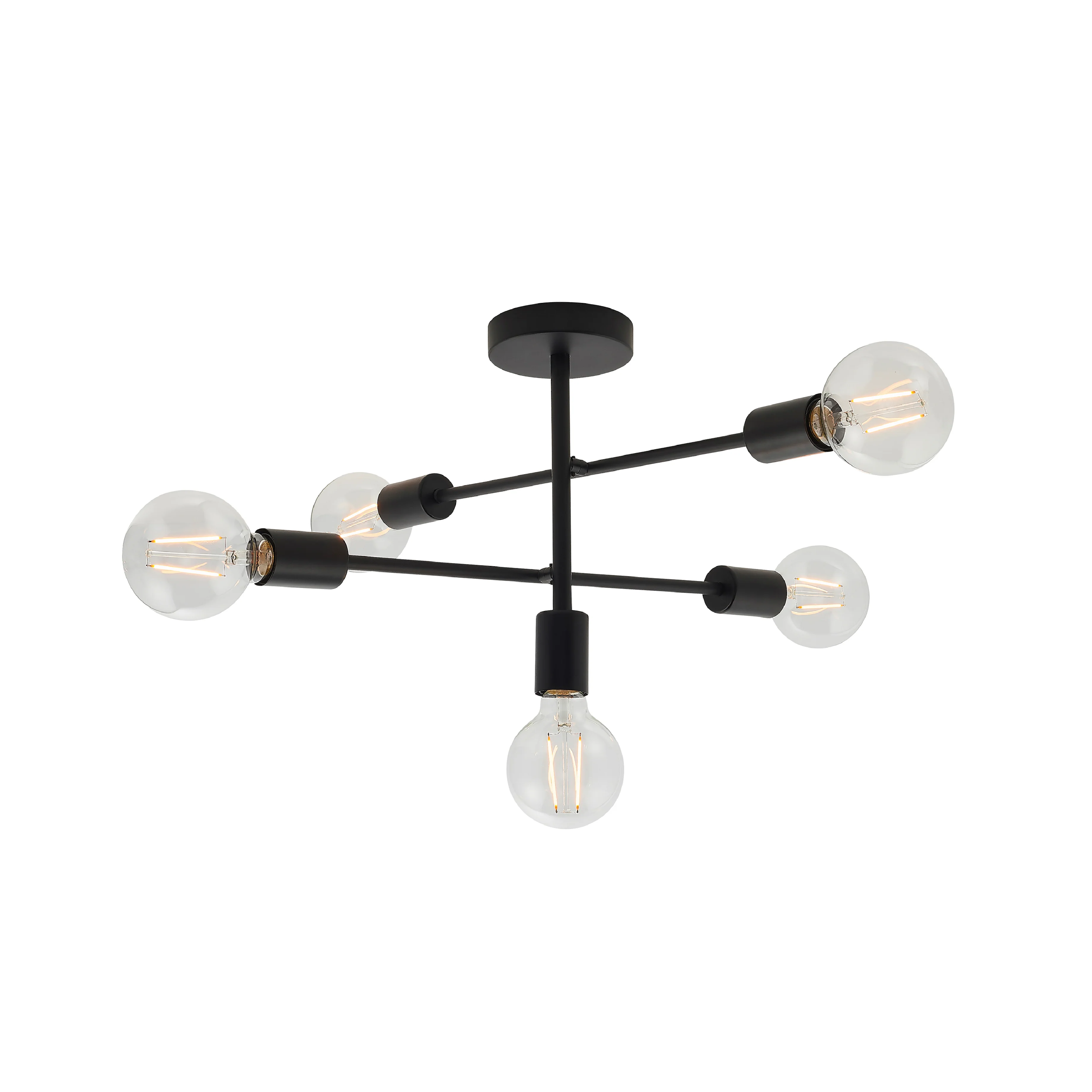 Studio Ceiling Lamp | Matt Black | Small - Image 3