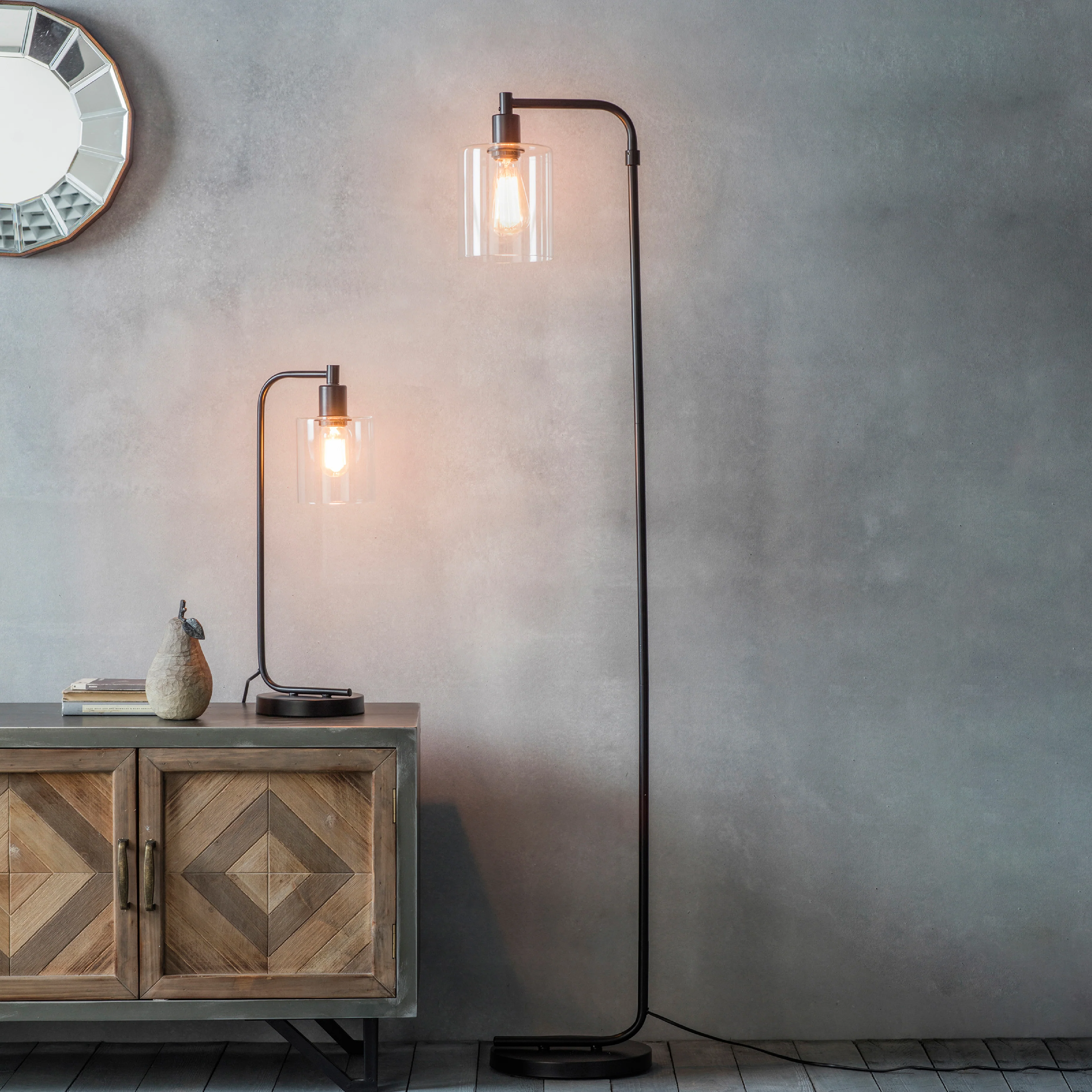 Toledo Floor Lamp | Matt Black - Image 2