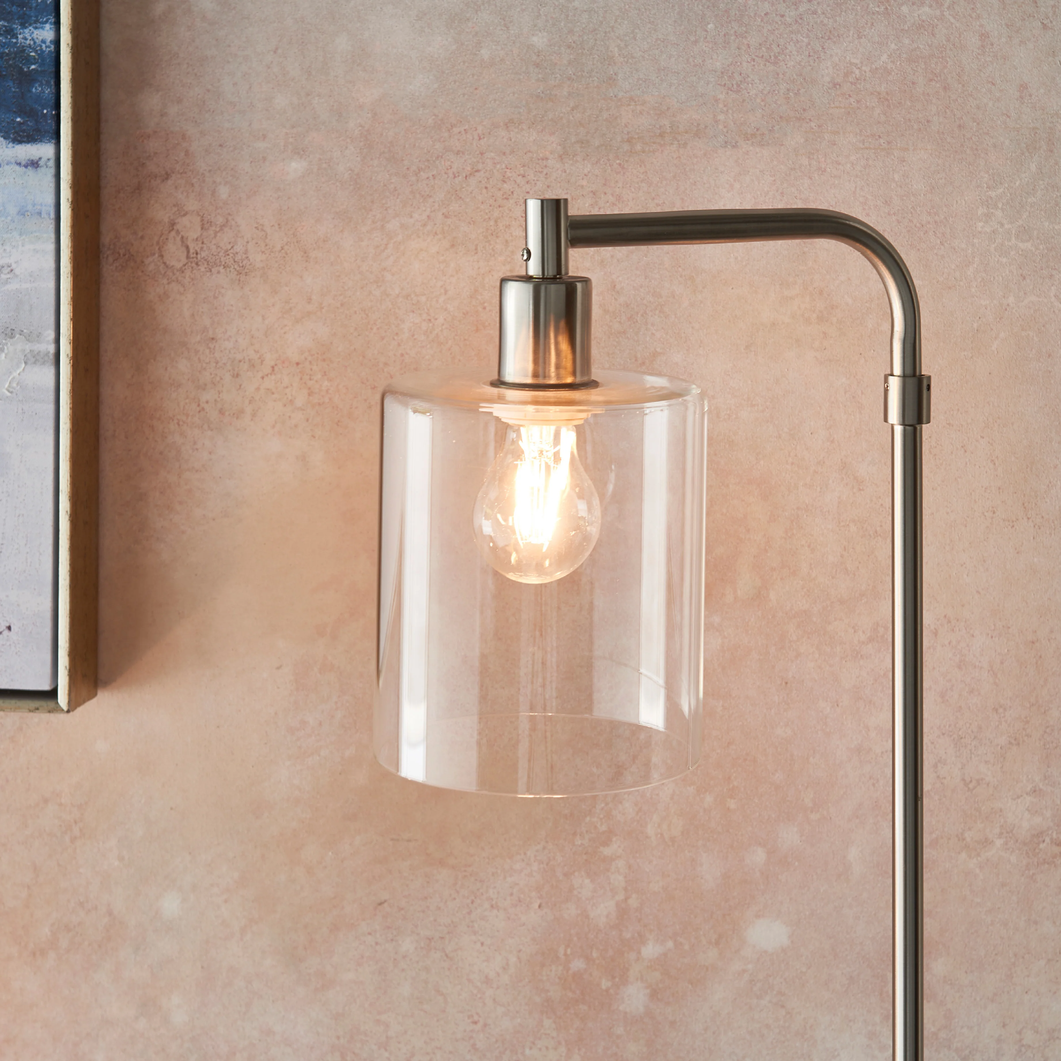 Toledo Floor Lamp | Brushed Nickel - Image 4