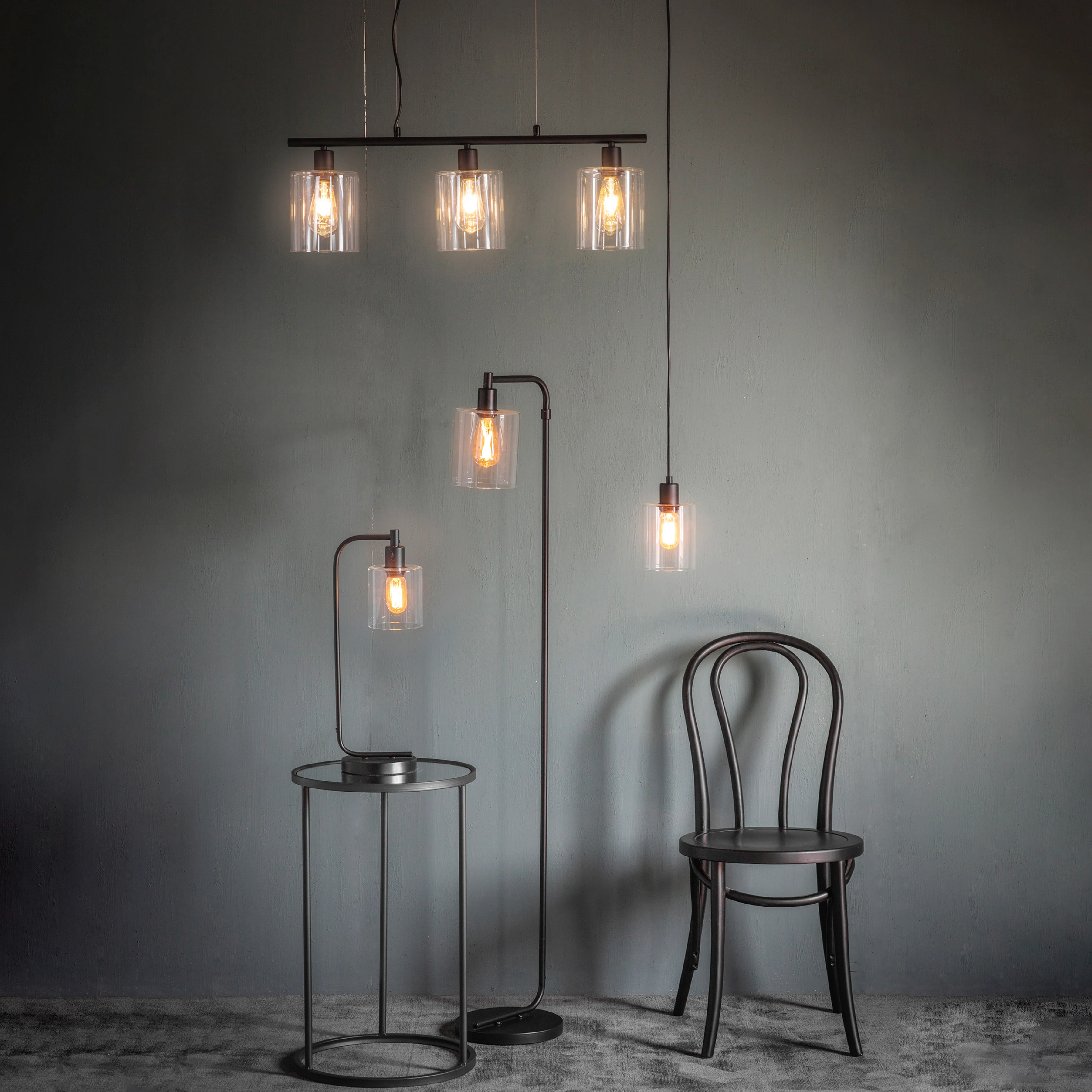 Toledo Pendant Light | Matt Black - Image 4
