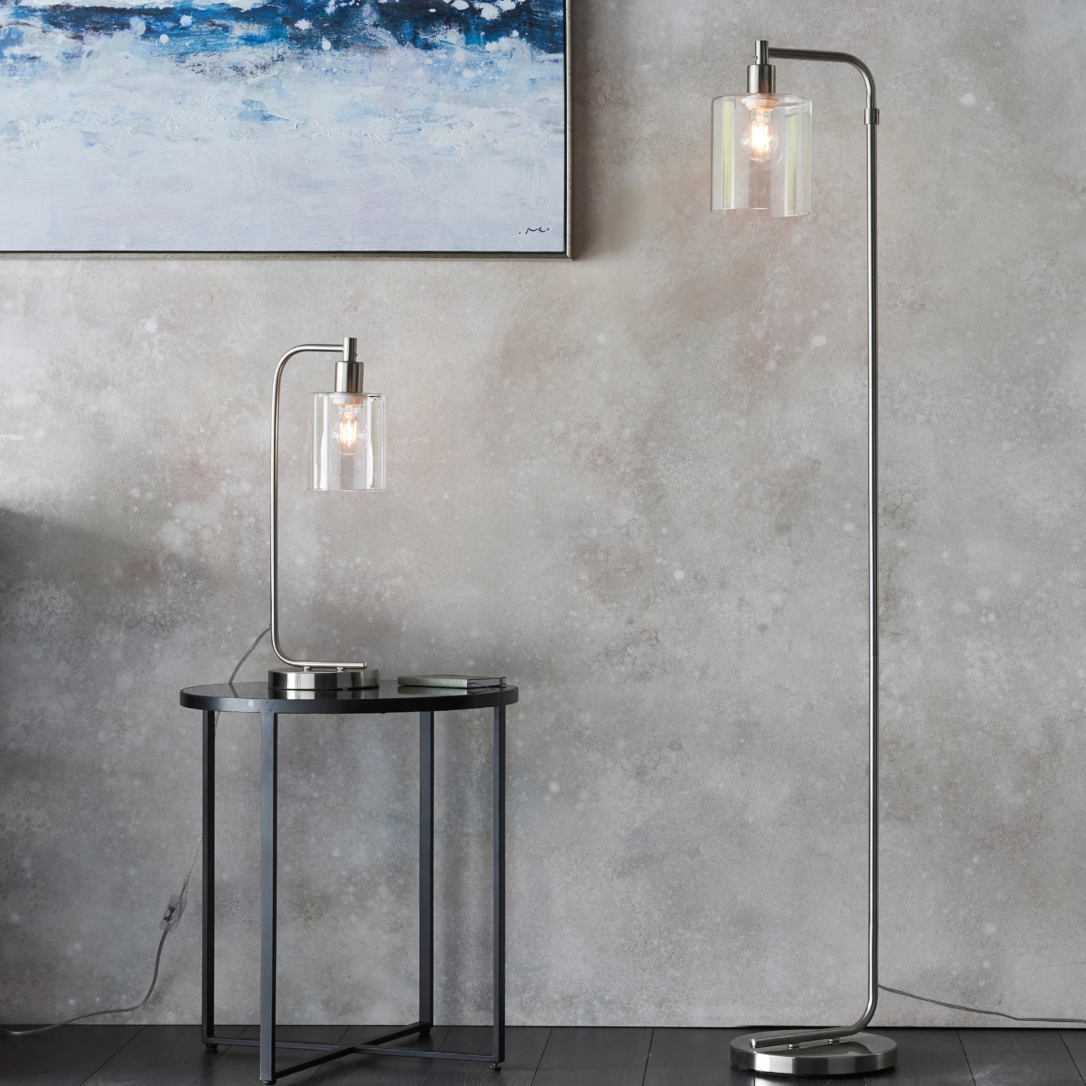 Toledo Table Lamp | Brushed Nickel - Image 4