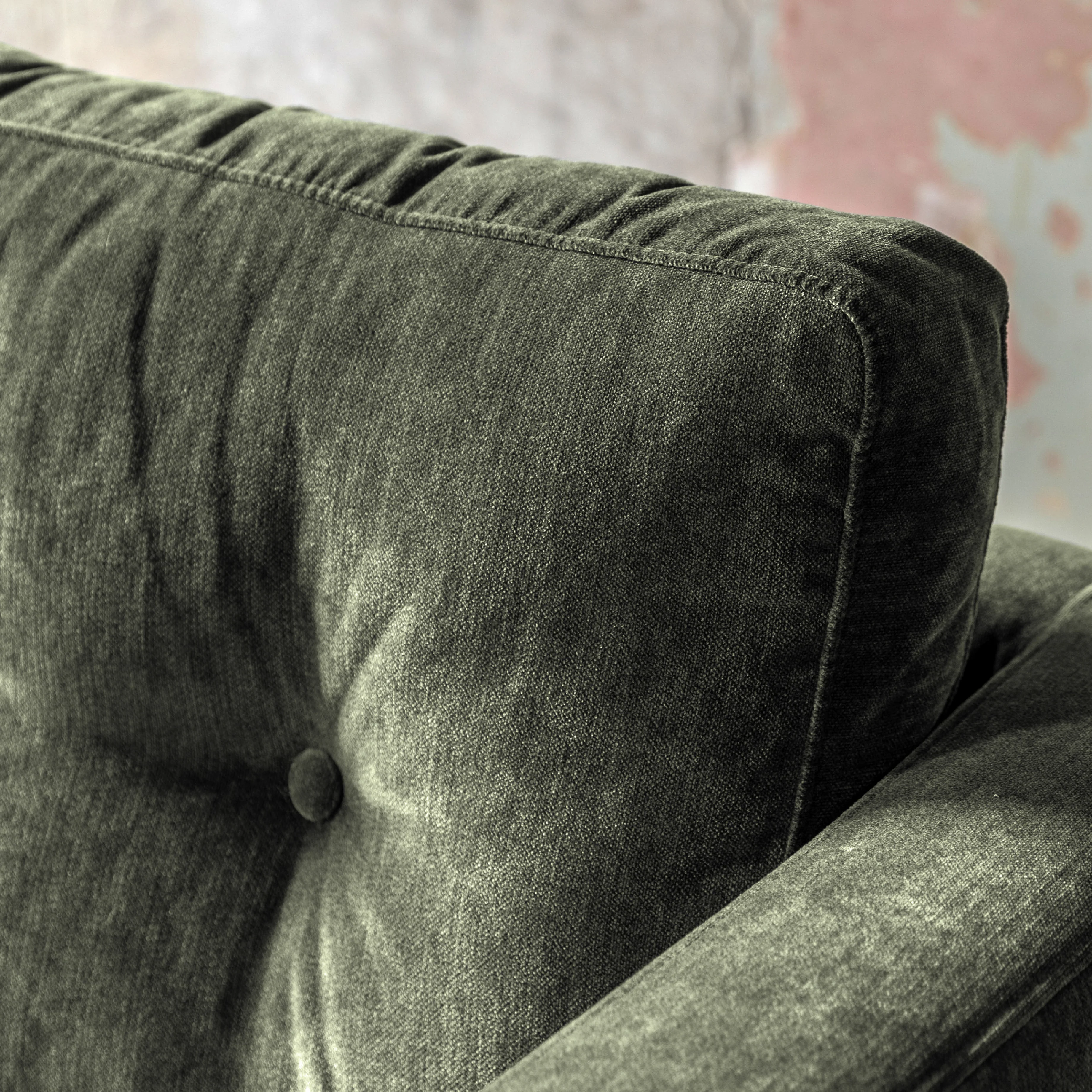 Whitwell Button 2 Seat Sofa | Forest - Image 2
