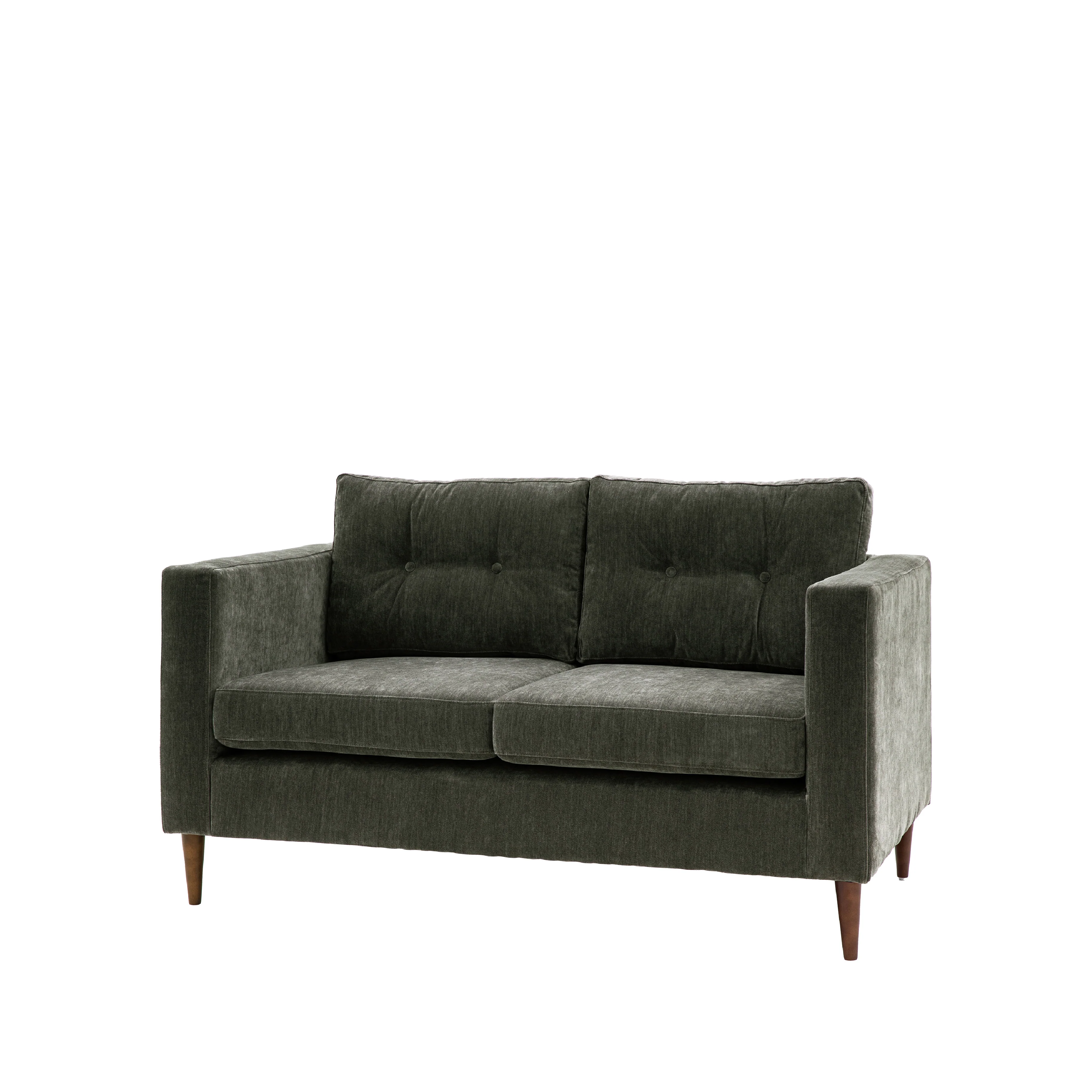 Whitwell Button 2 Seat Sofa | Forest - Image 3