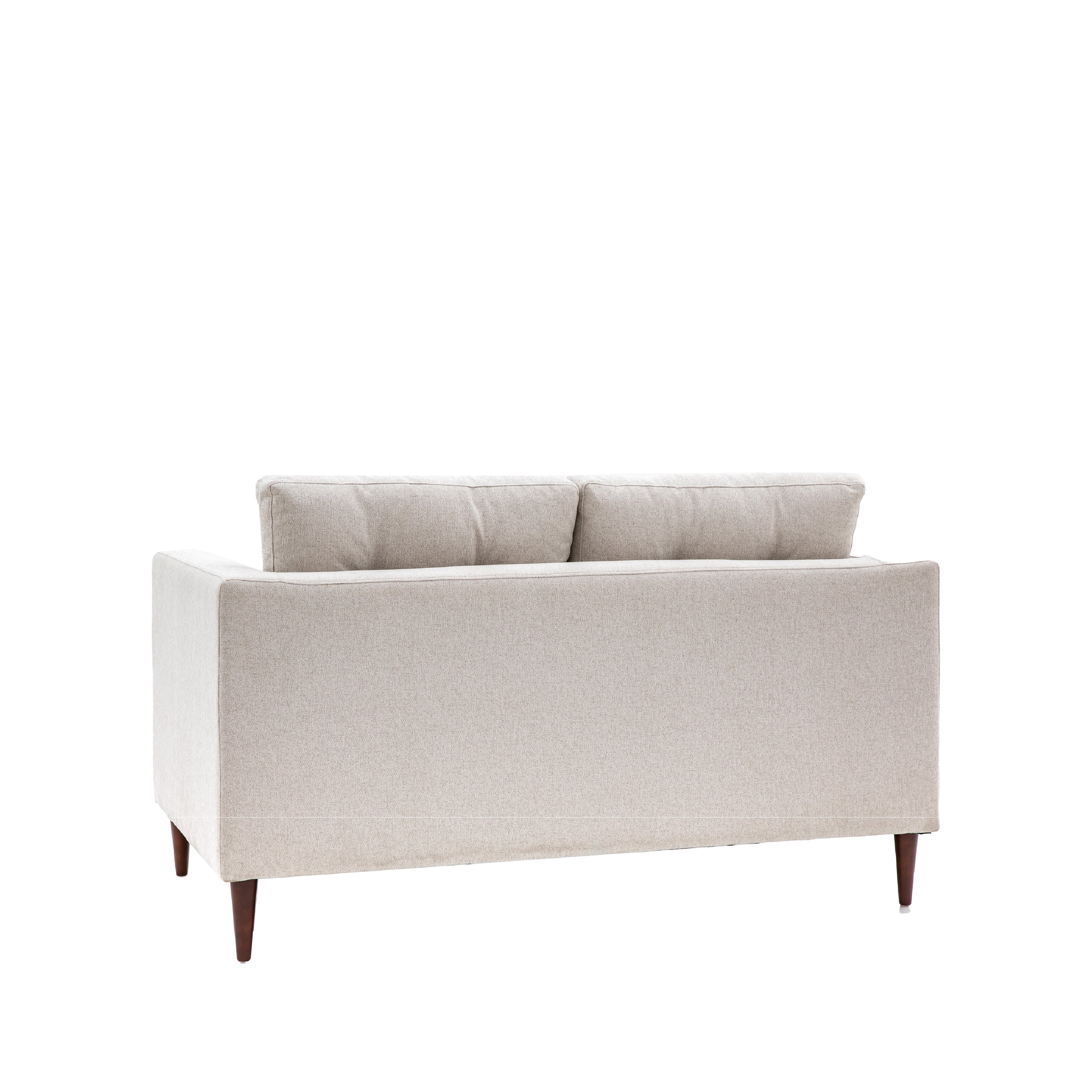Whitwell Button 2 Seat Sofa | Light Grey - Image 4