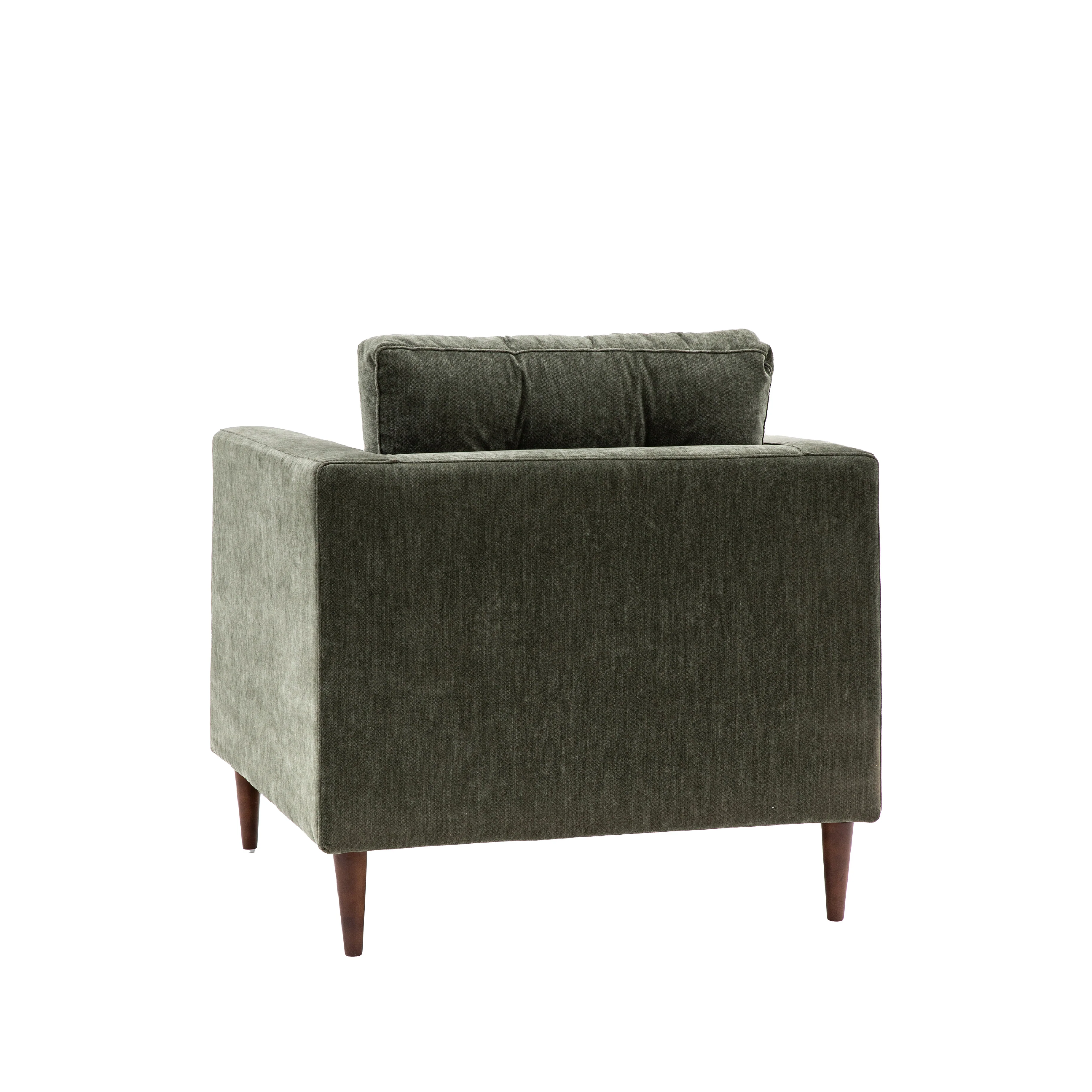 Whitwell Button Armchair | Forest - Image 4