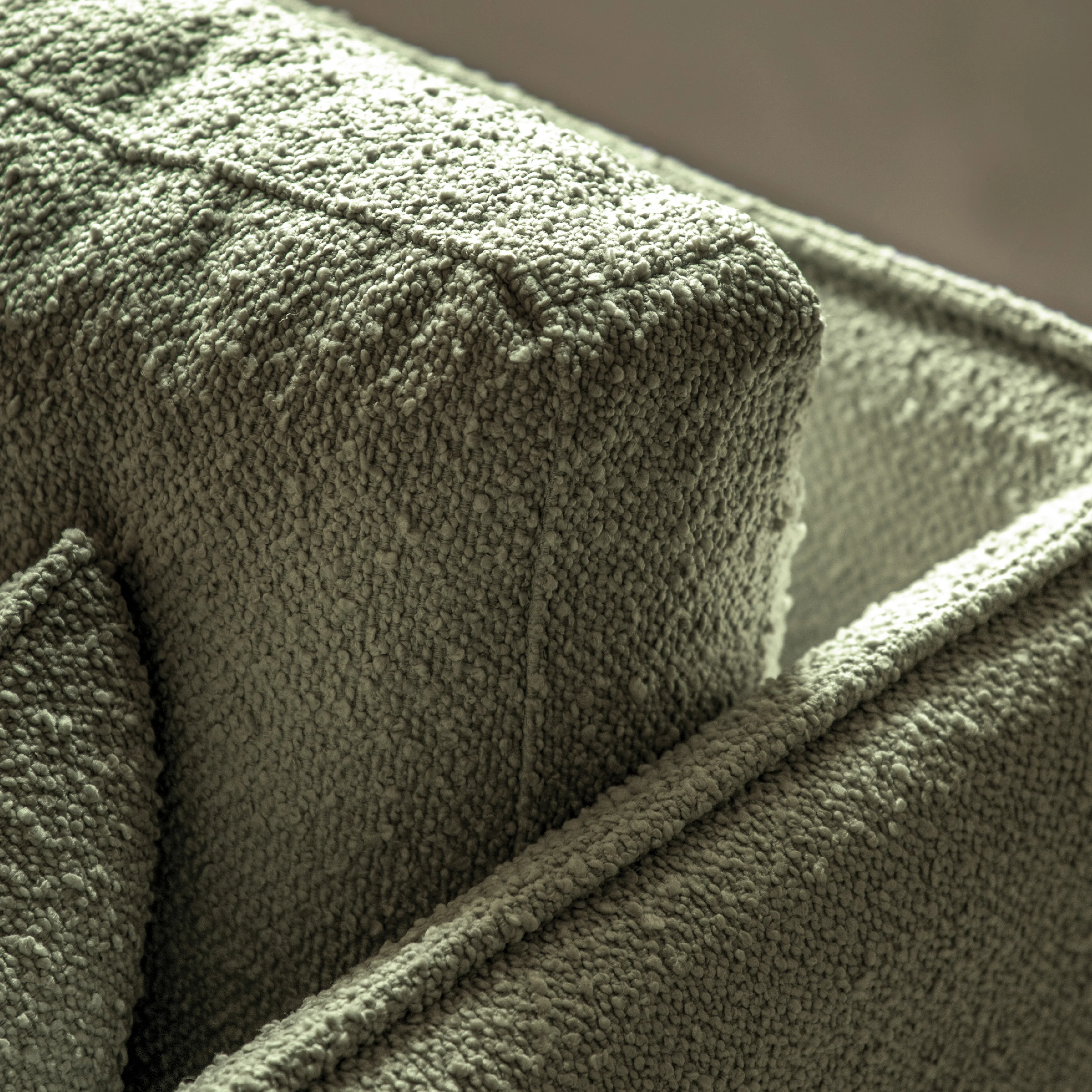 Wigmore Boucle Sofa | Green - Image 2