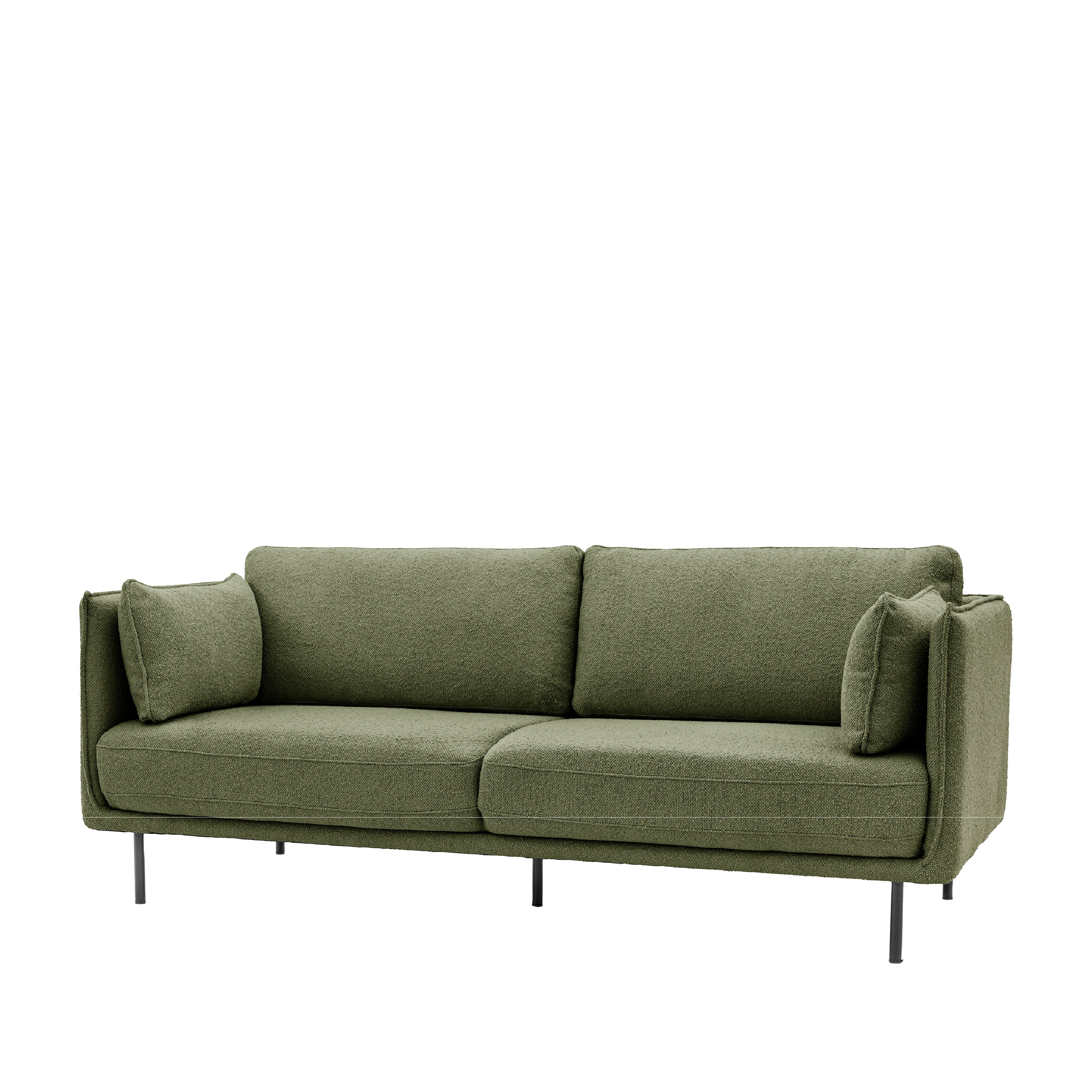 Wigmore Boucle Sofa | Green - Image 3