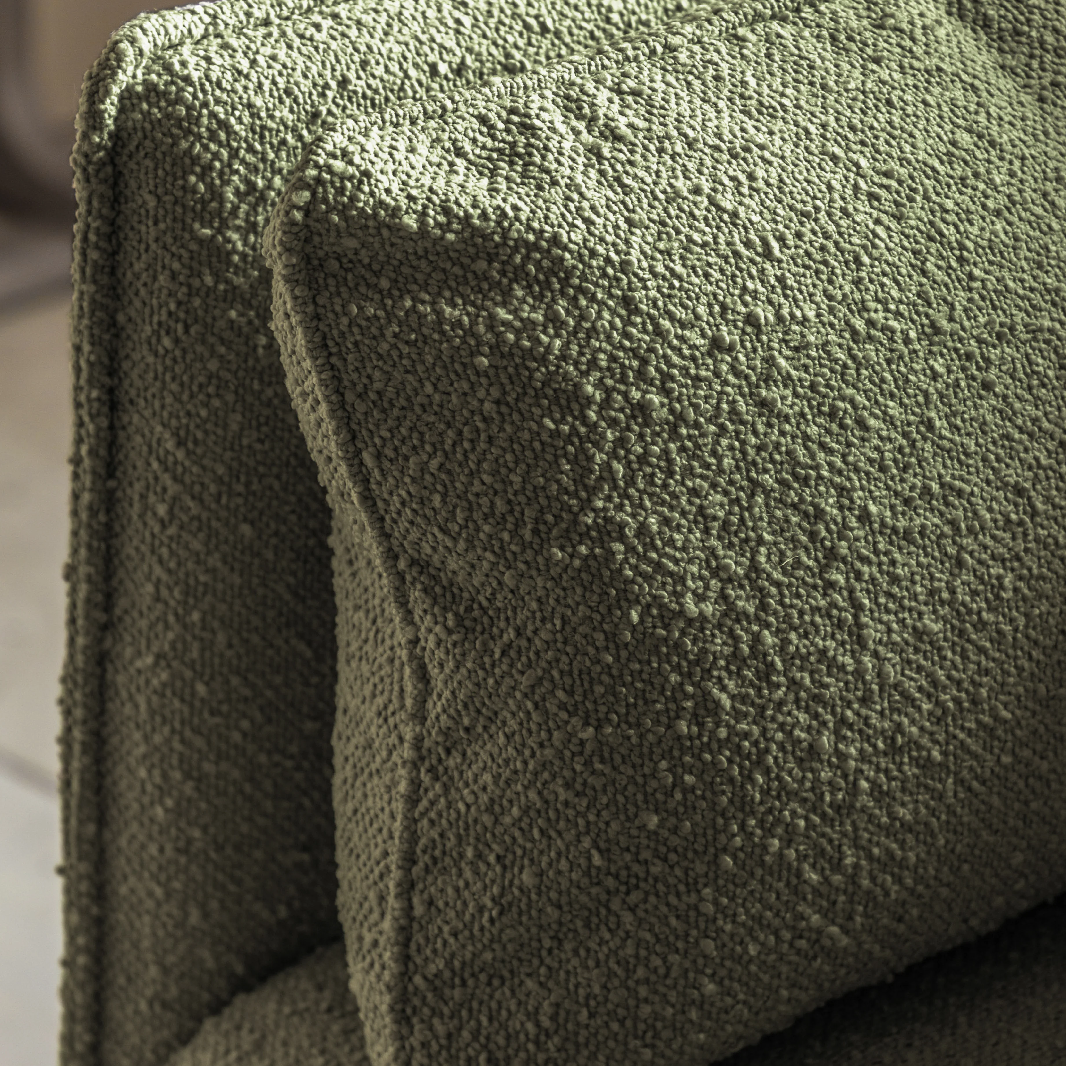 Wigmore Boucle Sofa | Green - Image 5