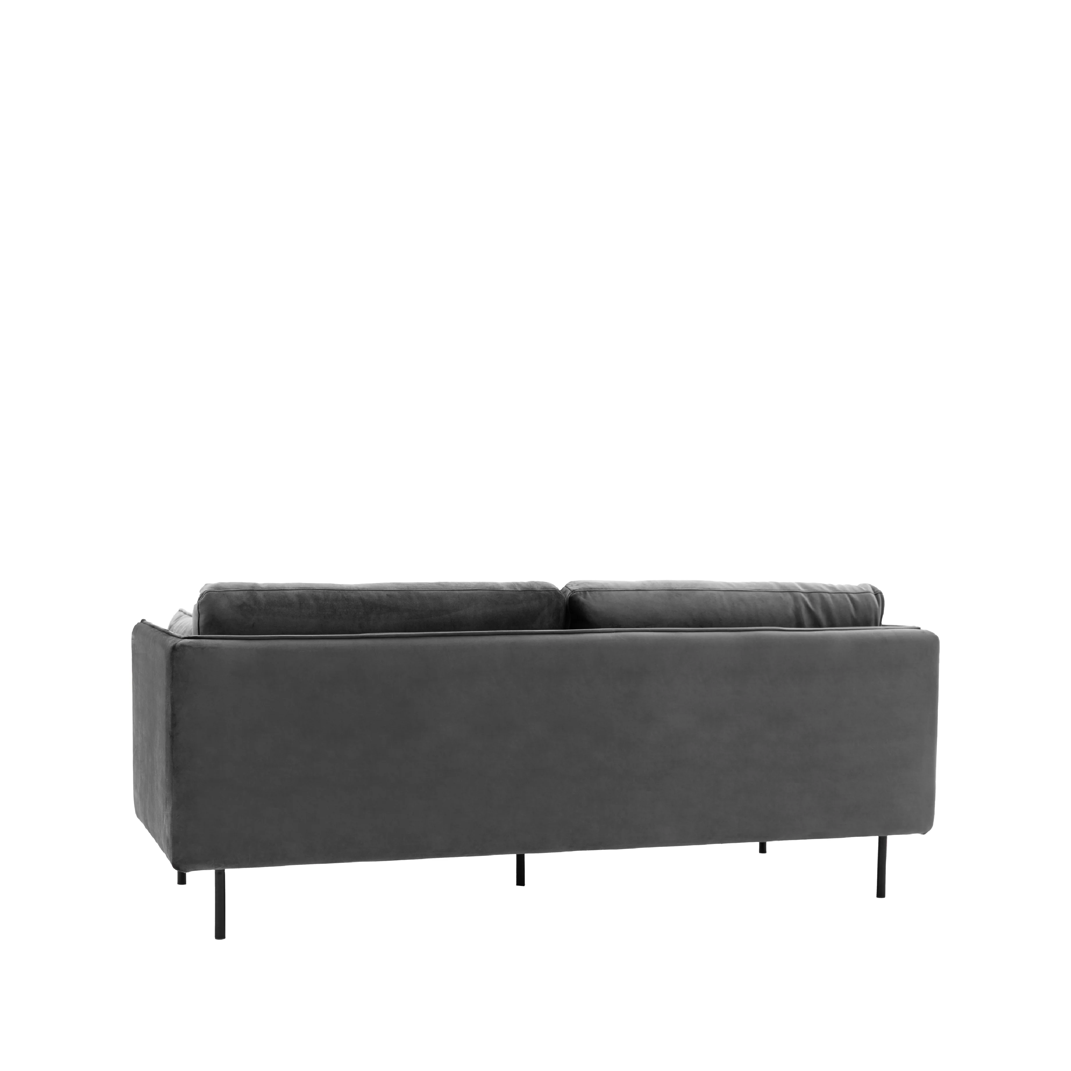 Wigmore Velvet Sofa | Truffle - Image 4
