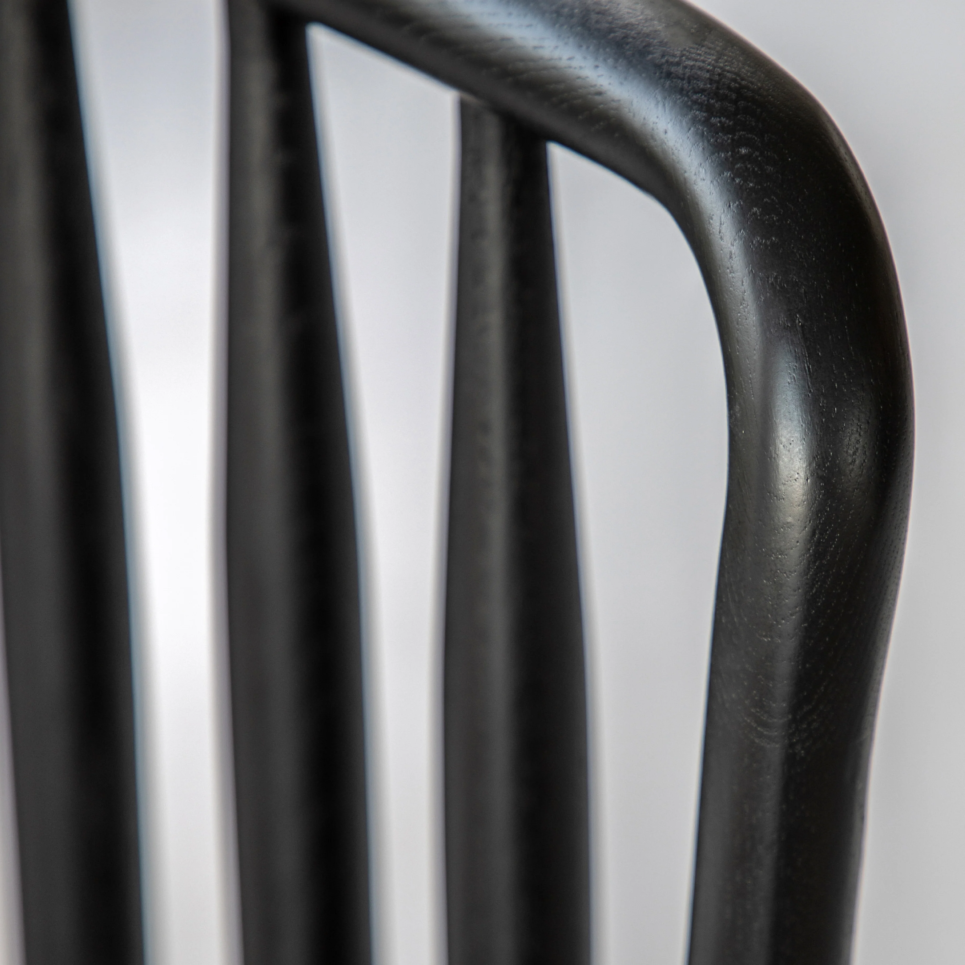 Wycombe Nordic Dining Chairs | Black | Set of 2 - Image 5