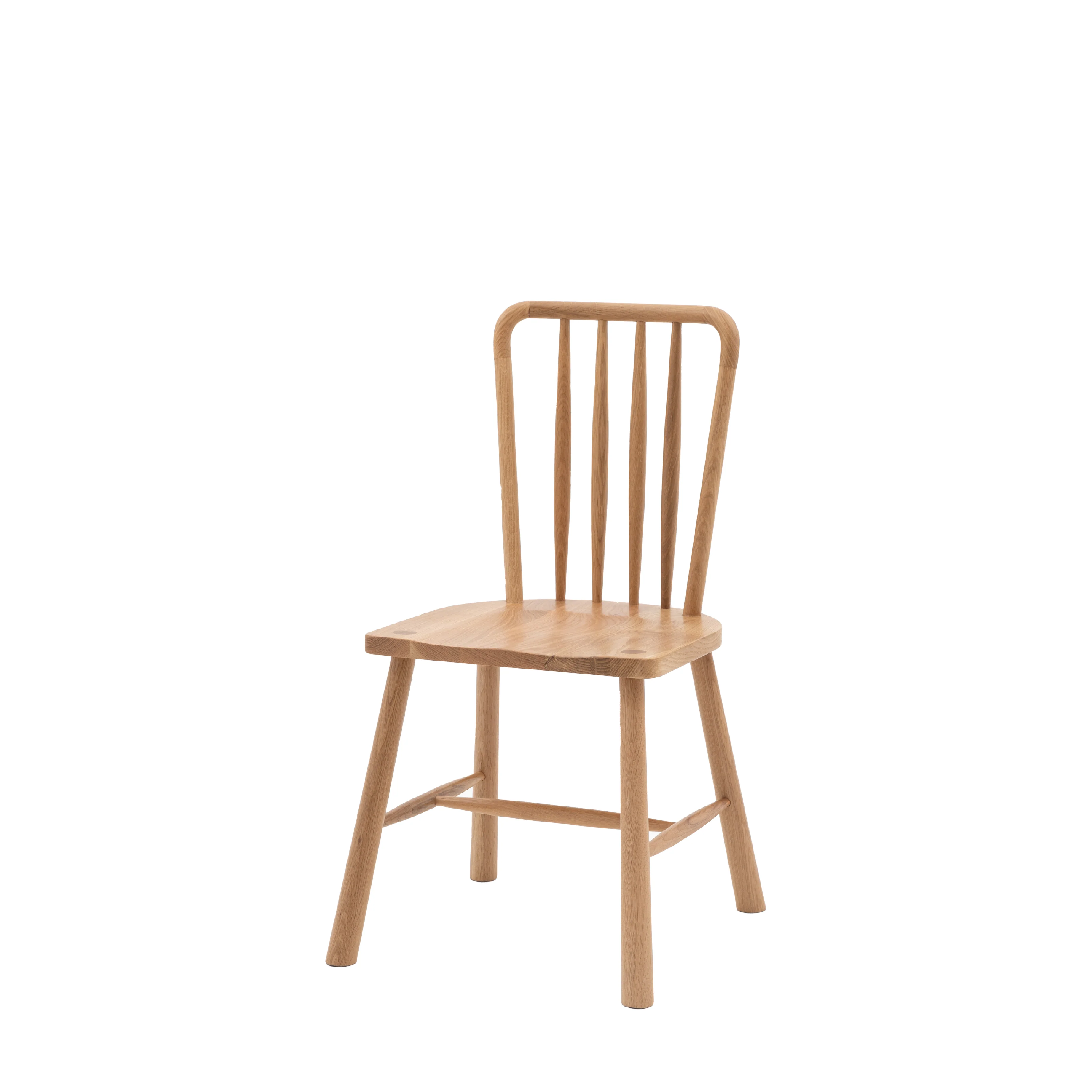 Wycombe Nordic Dining Chairs | Natural | Set of 2 - Image 3