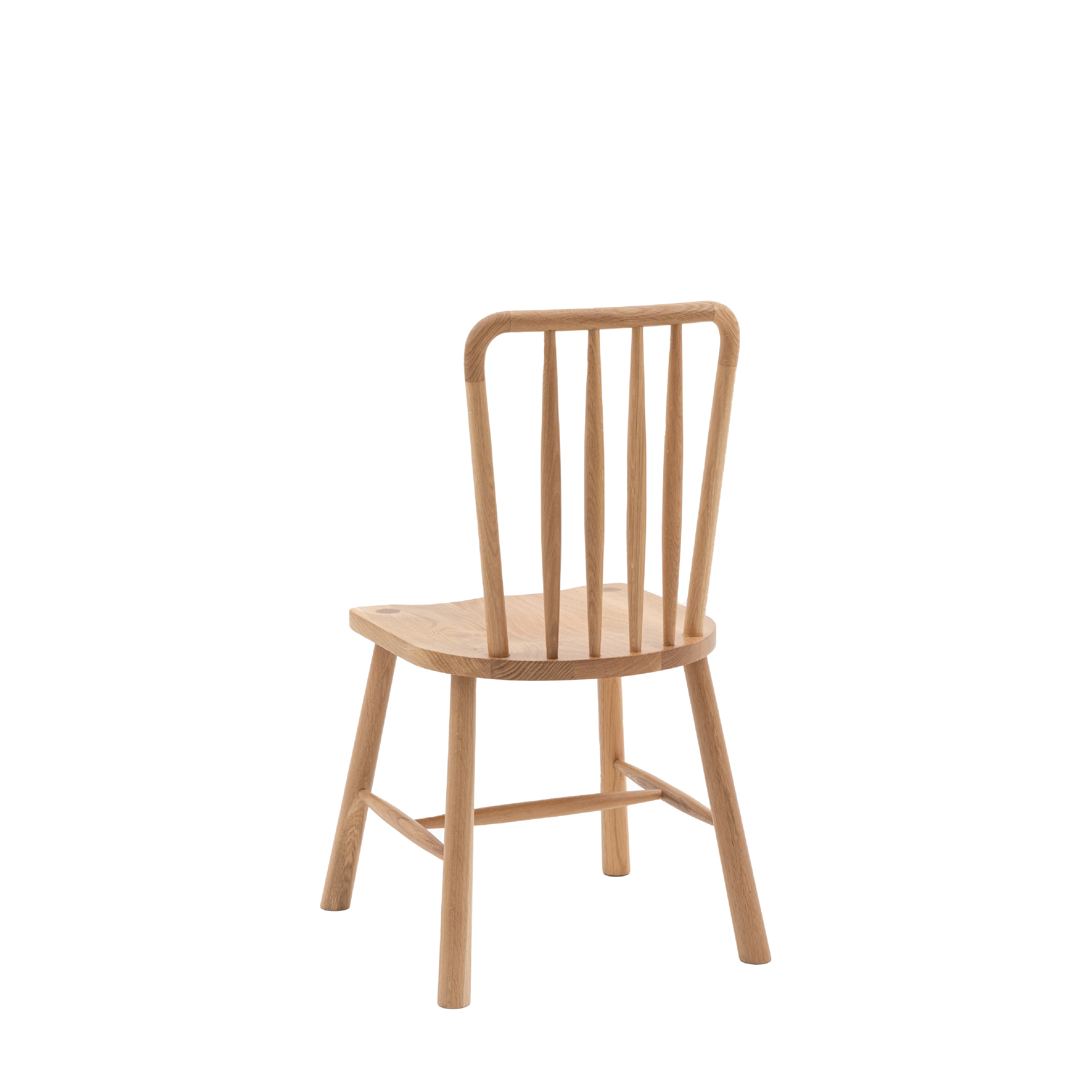 Wycombe Nordic Dining Chairs | Natural | Set of 2 - Image 4