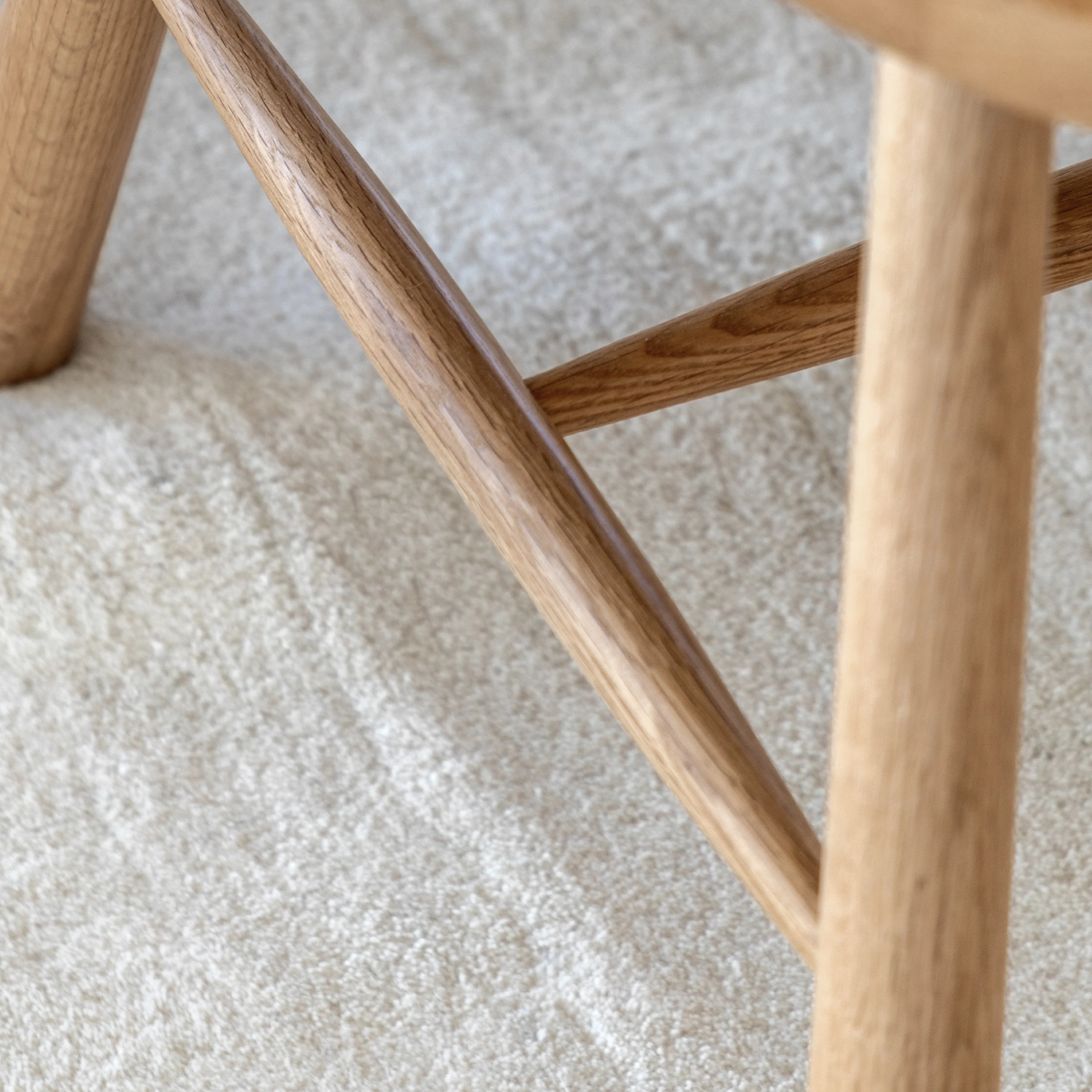 Wycombe Nordic Dining Chairs | Natural | Set of 2 - Image 5