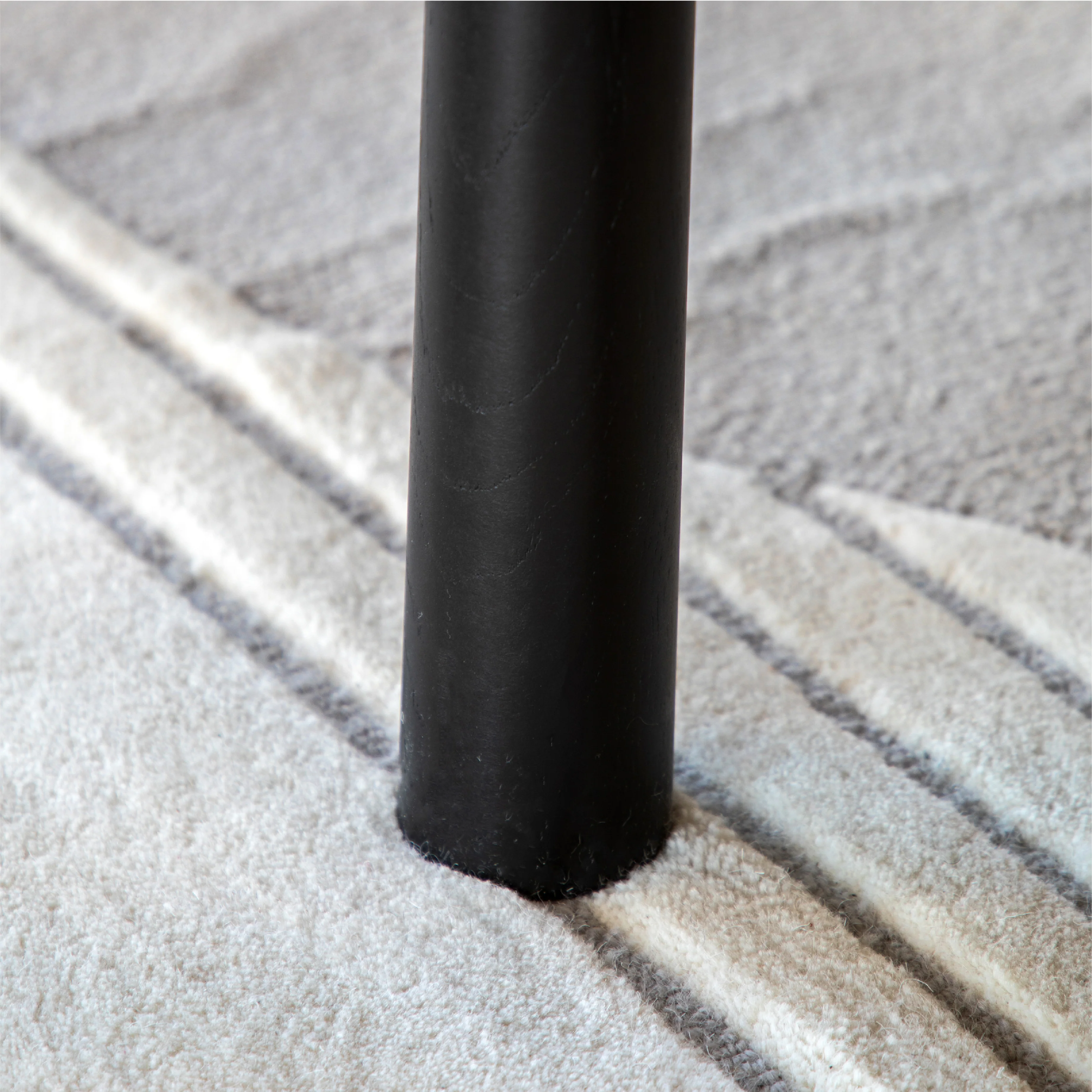 Wycombe Nordic Dining Table | Black - Image 4