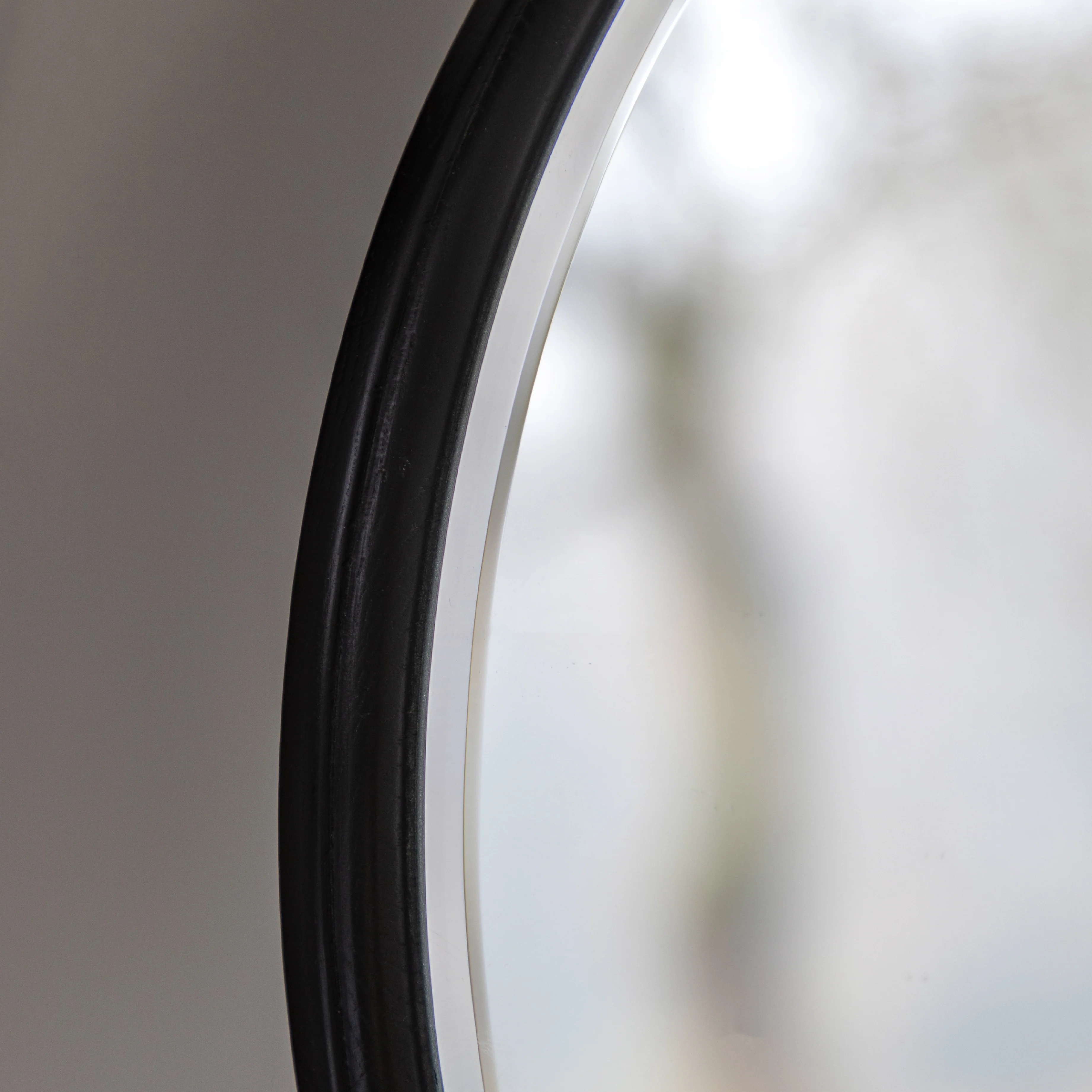 Wycombe Nordic Dressing Mirror | Black - Image 2