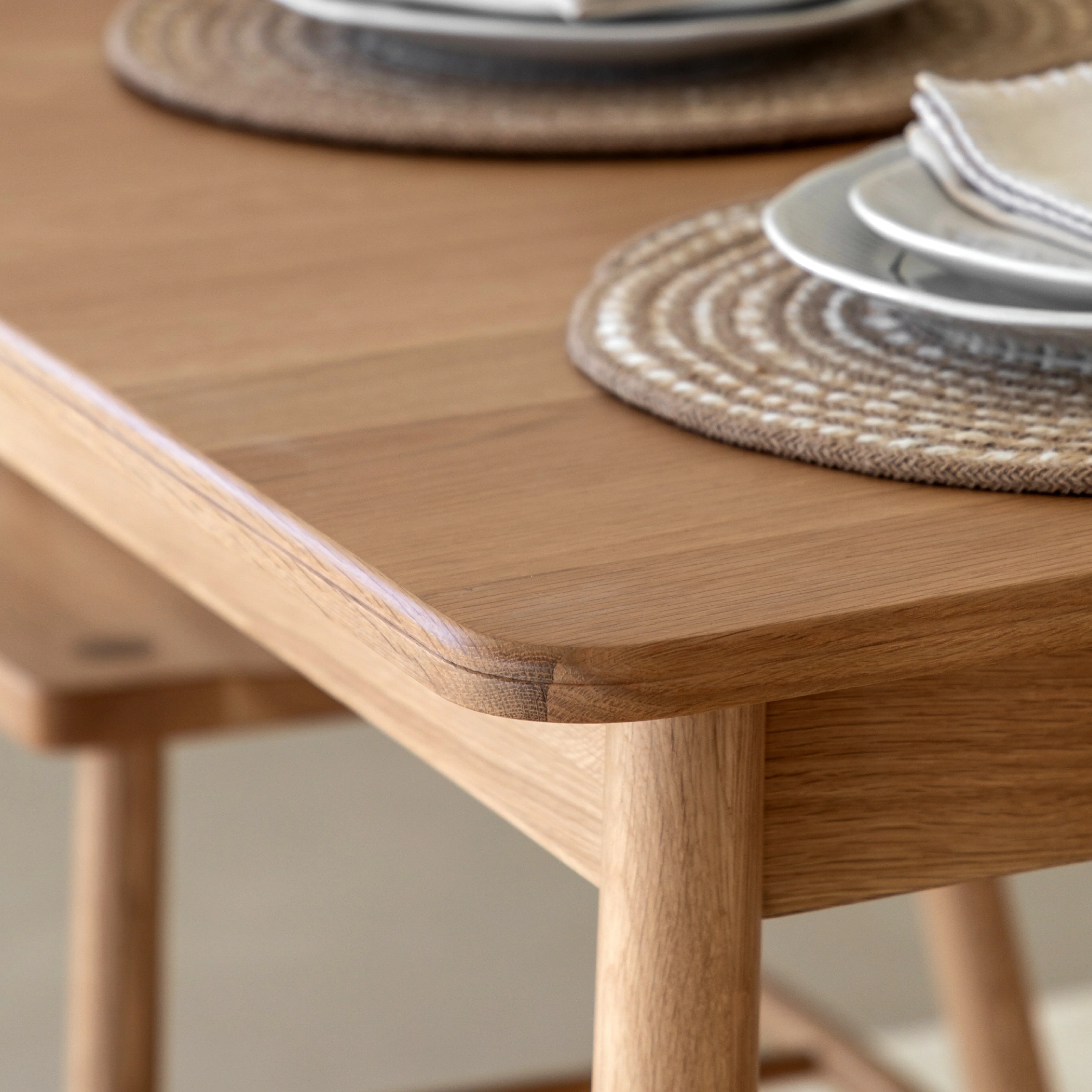 Wycombe Nordic Extending Dining Table | Natural - Image 5